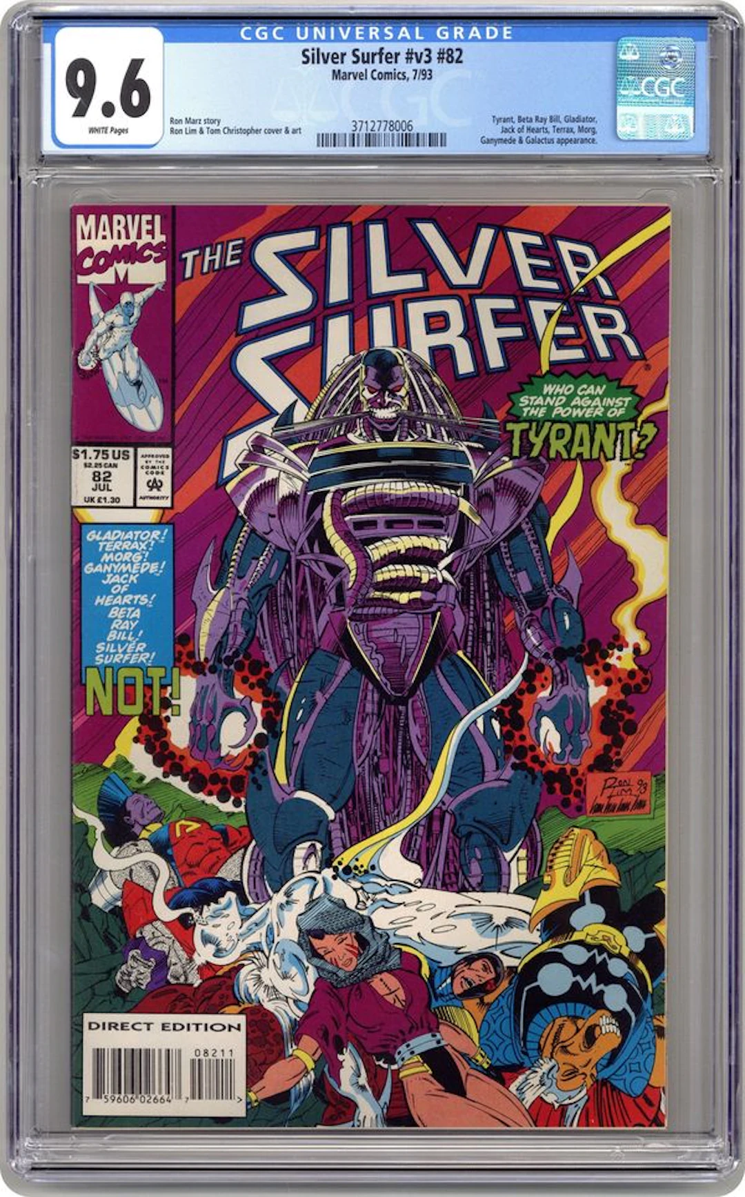 Silver Surfer (1987 2nd Series) 82 CGC 9.6