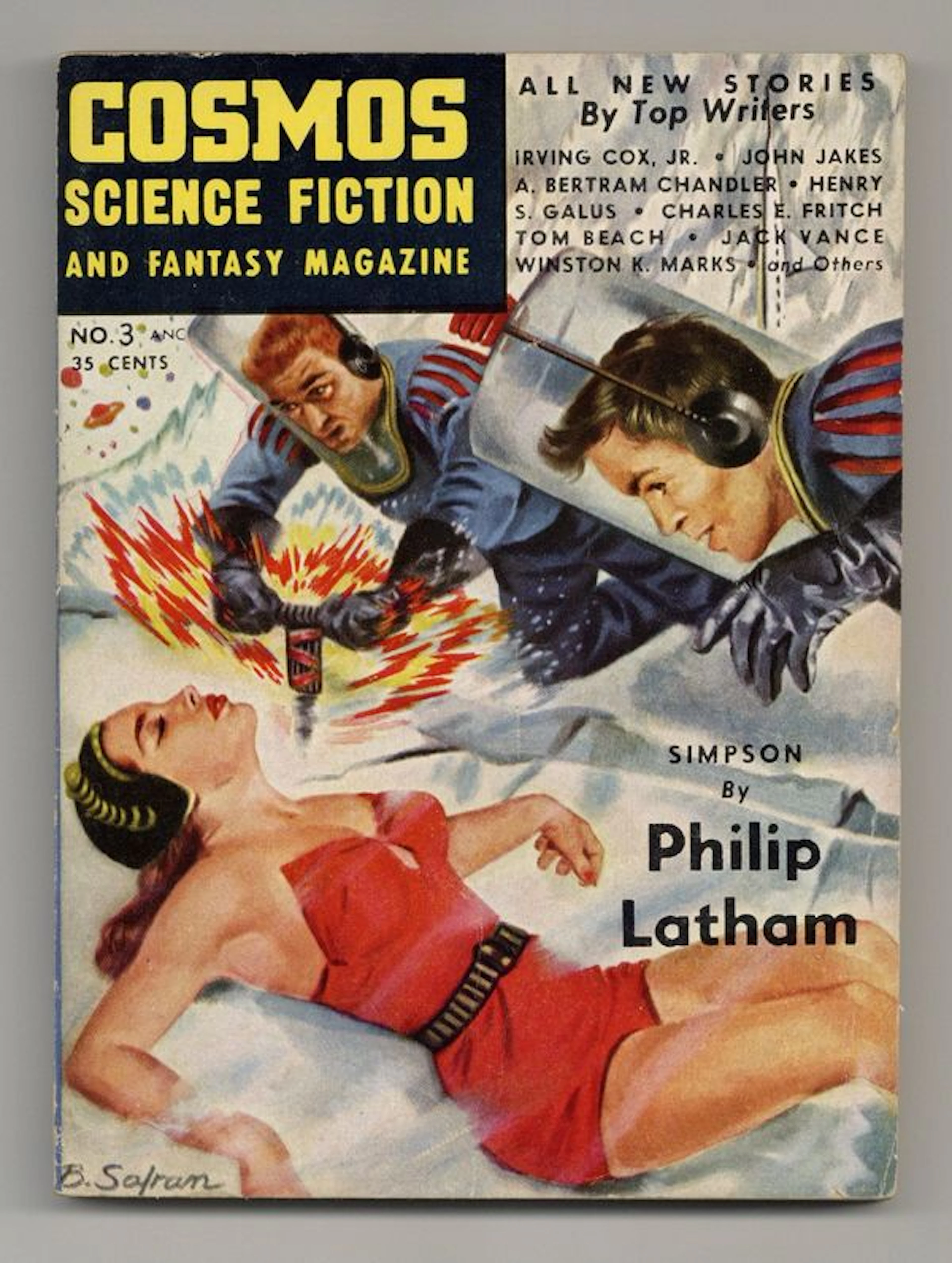 Cosmos Science Fiction and Fantasy Magazine (1953) 3 VG/FN 5.0