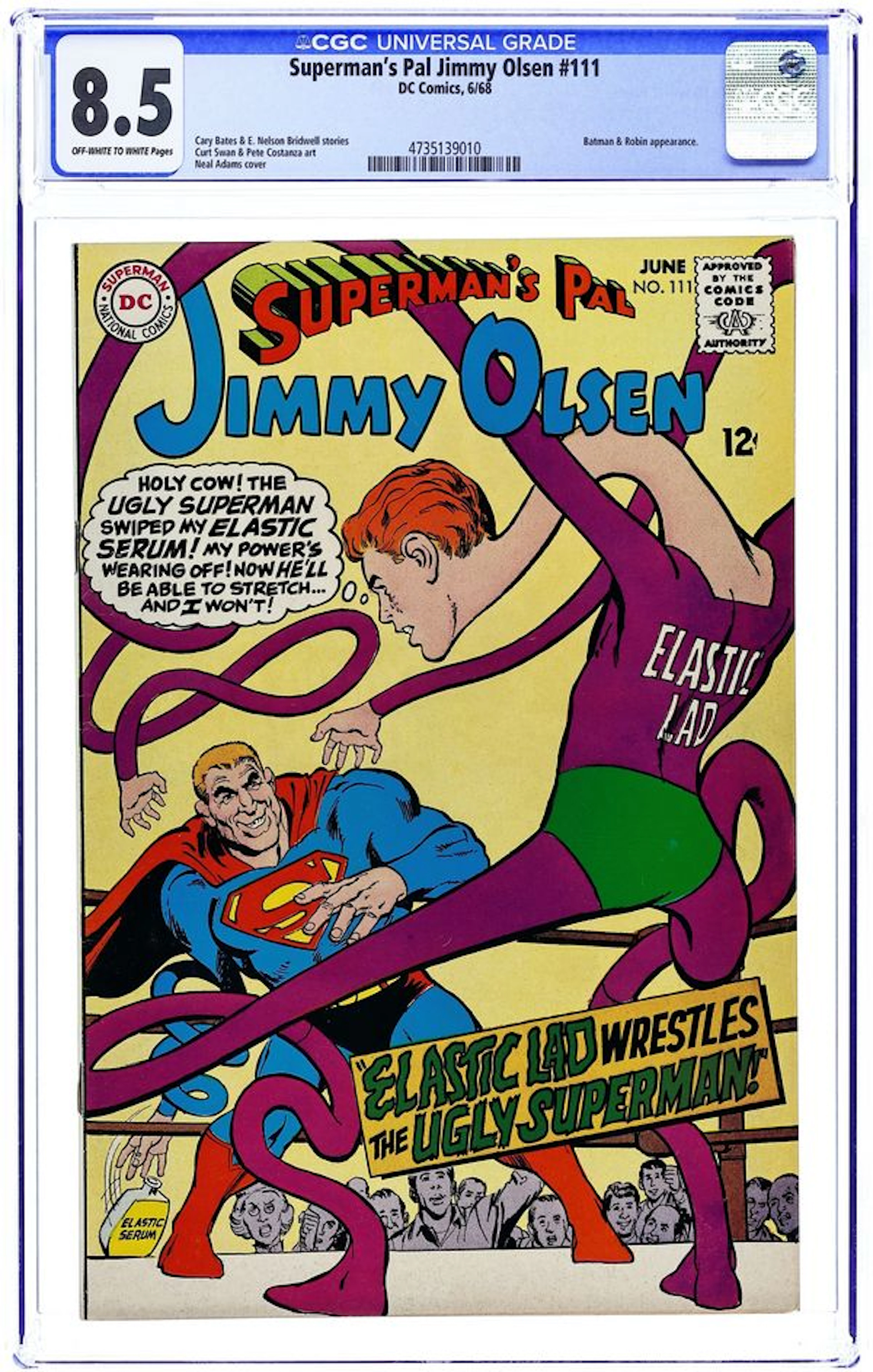 Superman's Pal Jimmy Olsen (1954) 111 CGC 8.5