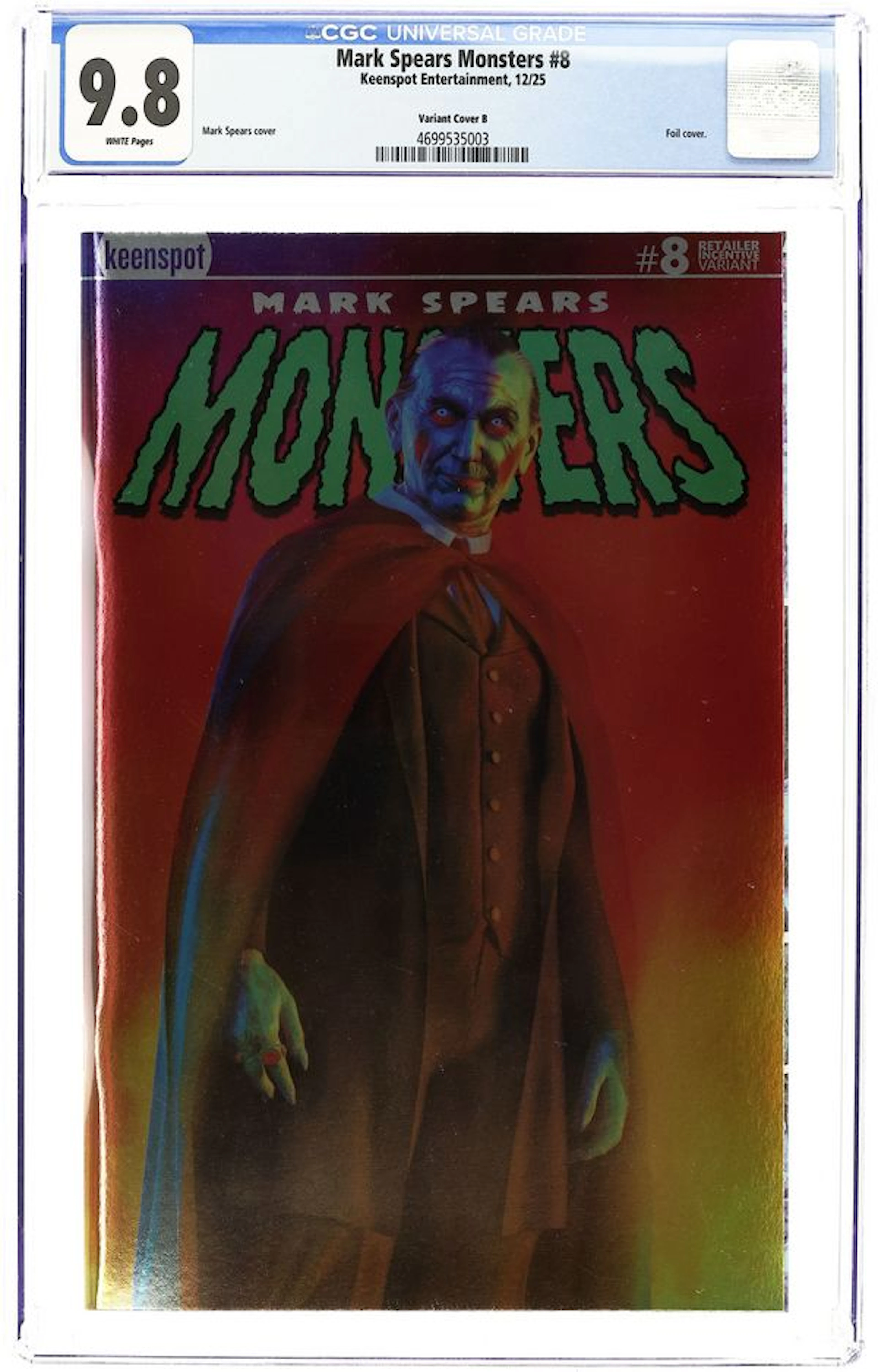Mark Spears Monsters (2024 Keenspot) 8B CGC 9.8