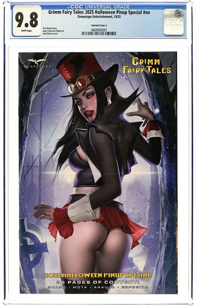 Grimm Fairy Tales Halloween Pinup Special (2025 Zenescope) 2025C CGC 9.8