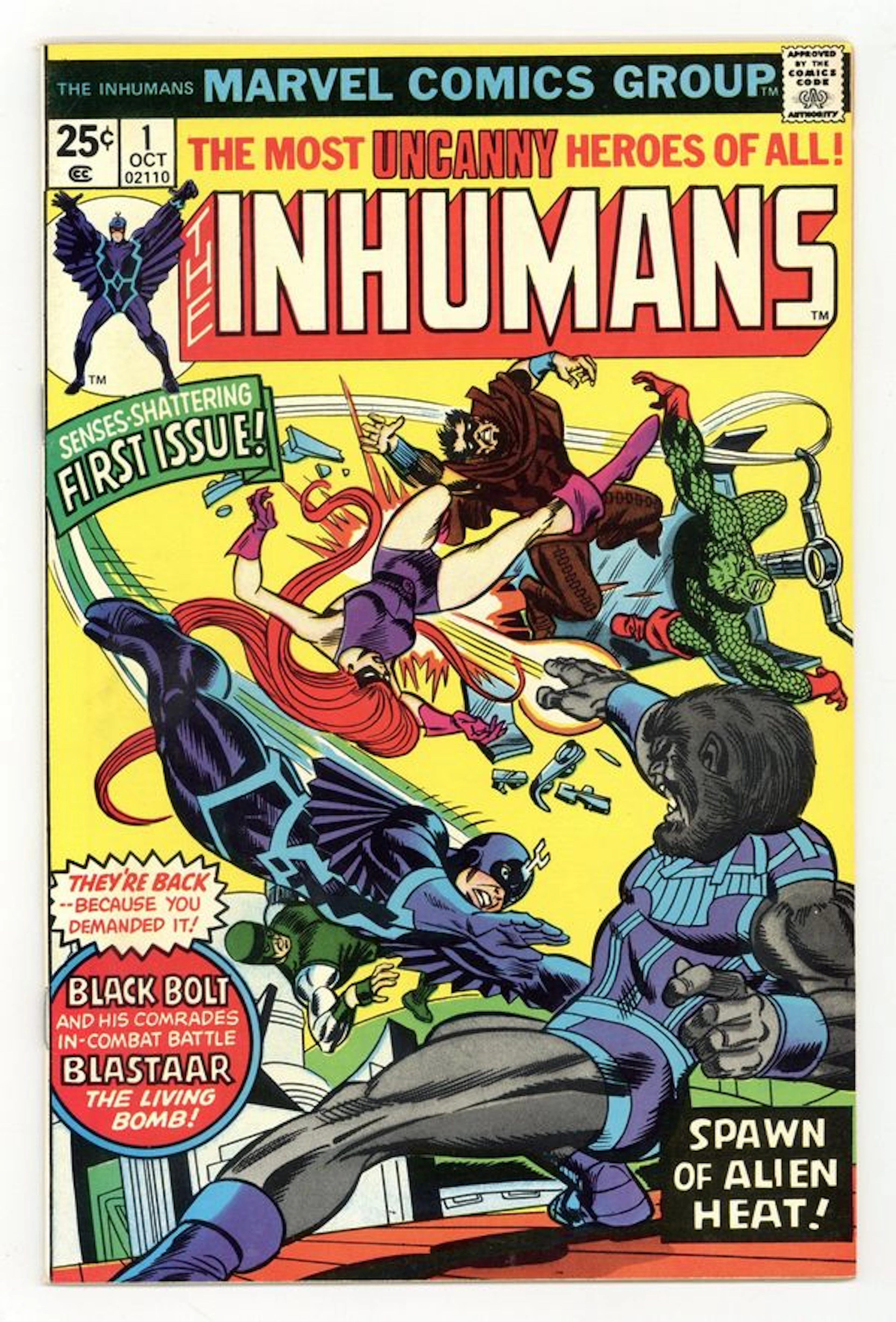 Inhumans (1975 1st Series) 1 FN 6.0