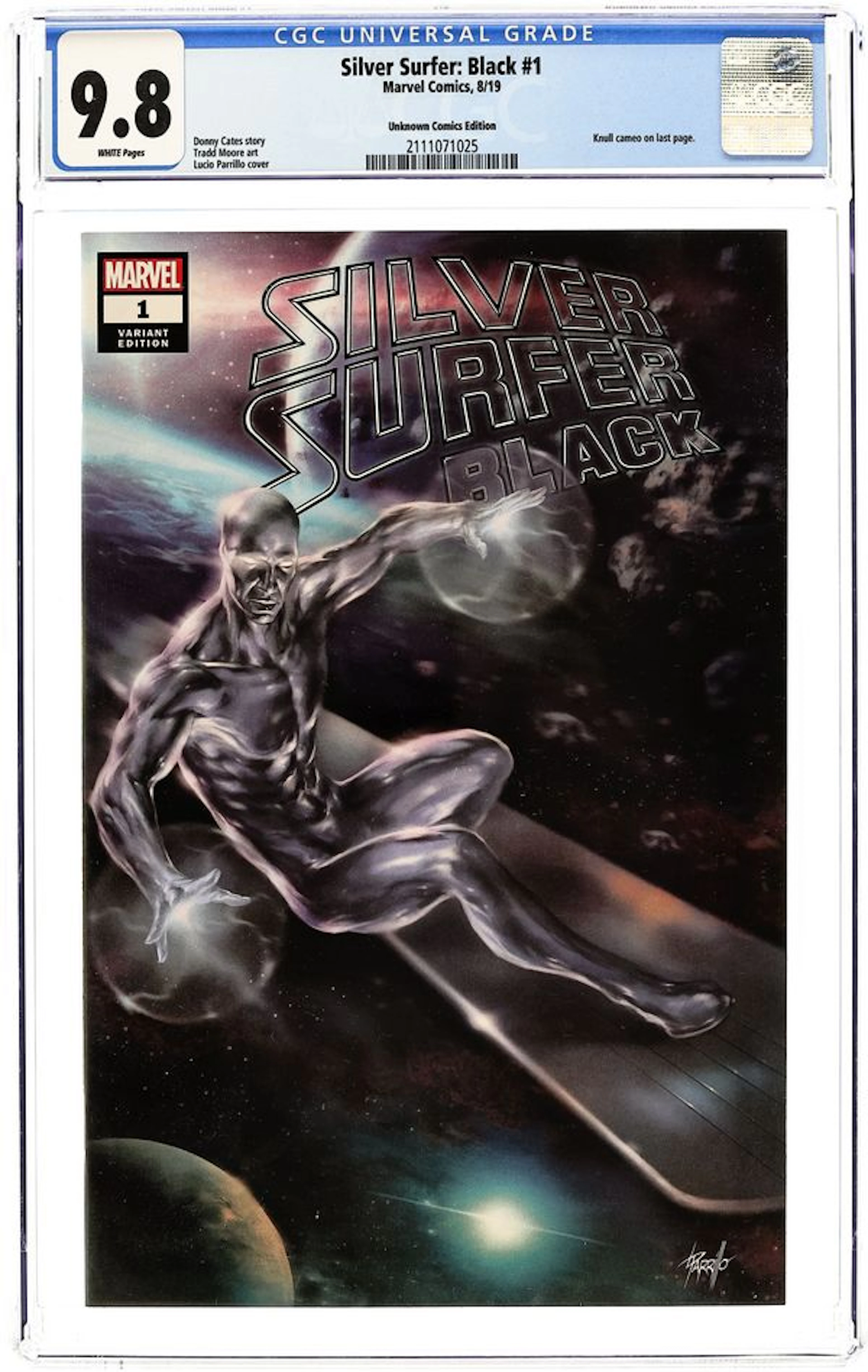Silver Surfer Black (2019 Marvel) 1UNKNOWN.A CGC 9.8