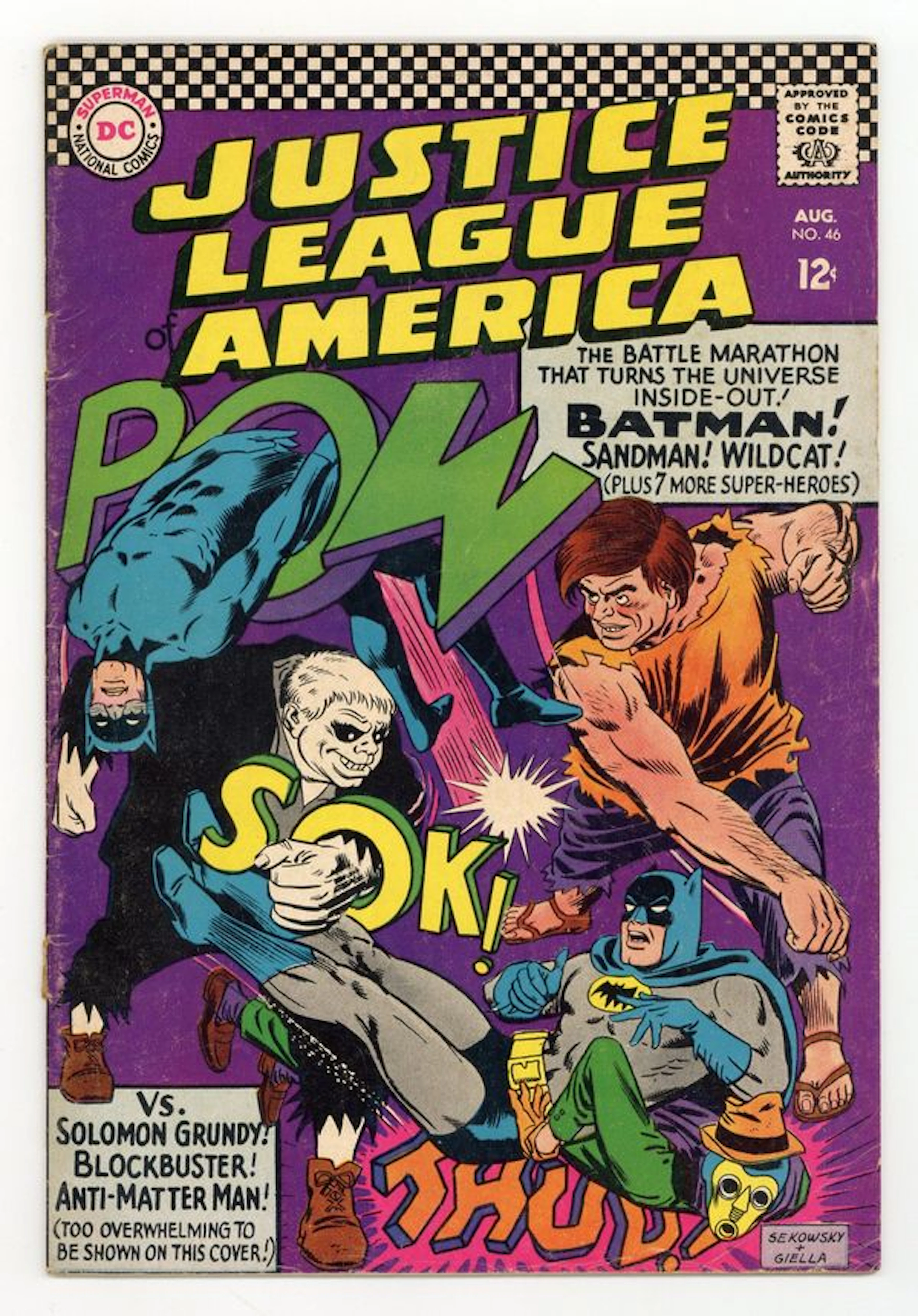 Justice League of America (1960 1st Series) 46 GD/VG 3.0
