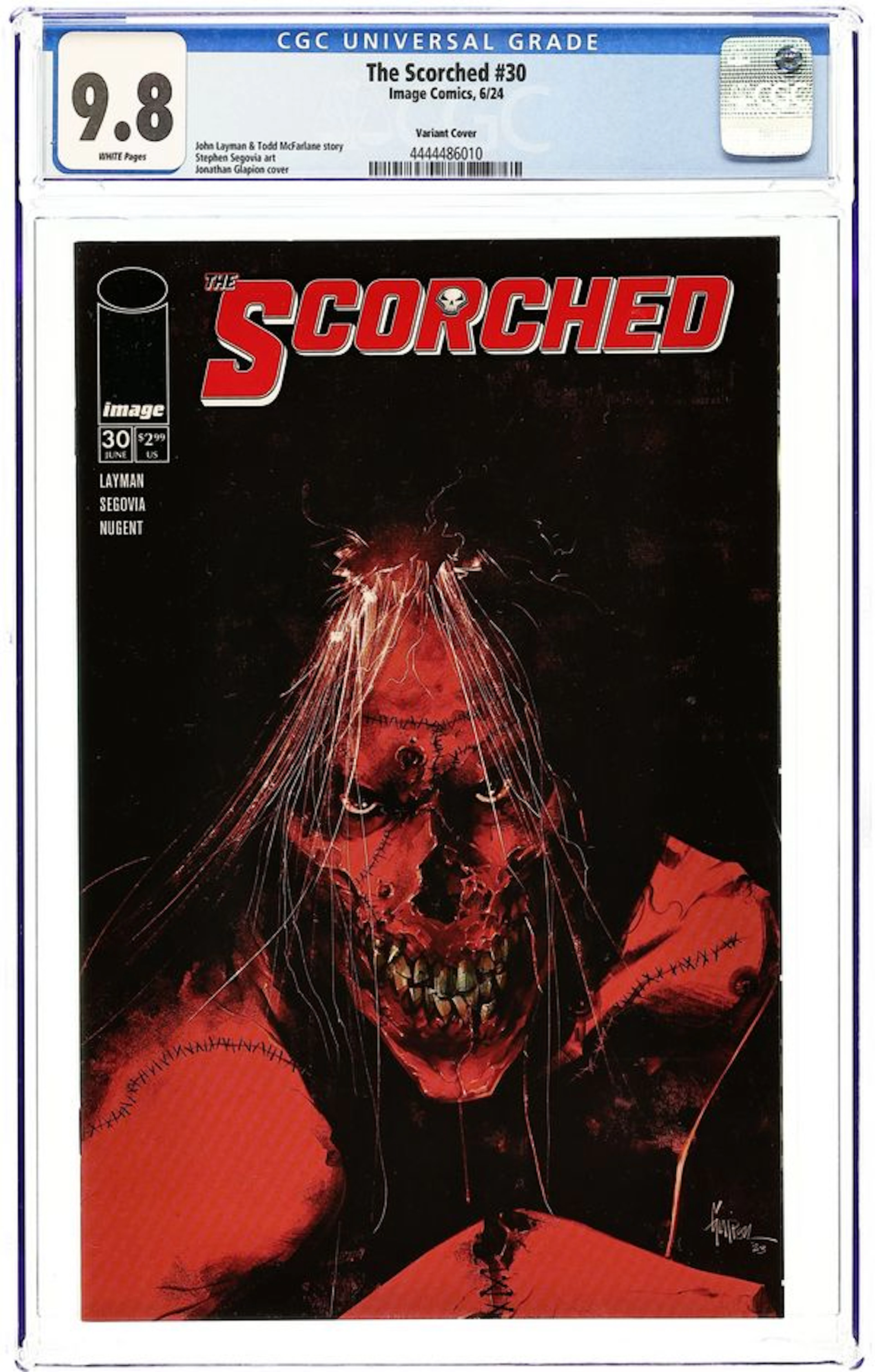 Spawn The Scorched (2022 Image) 30B CGC 9.8
