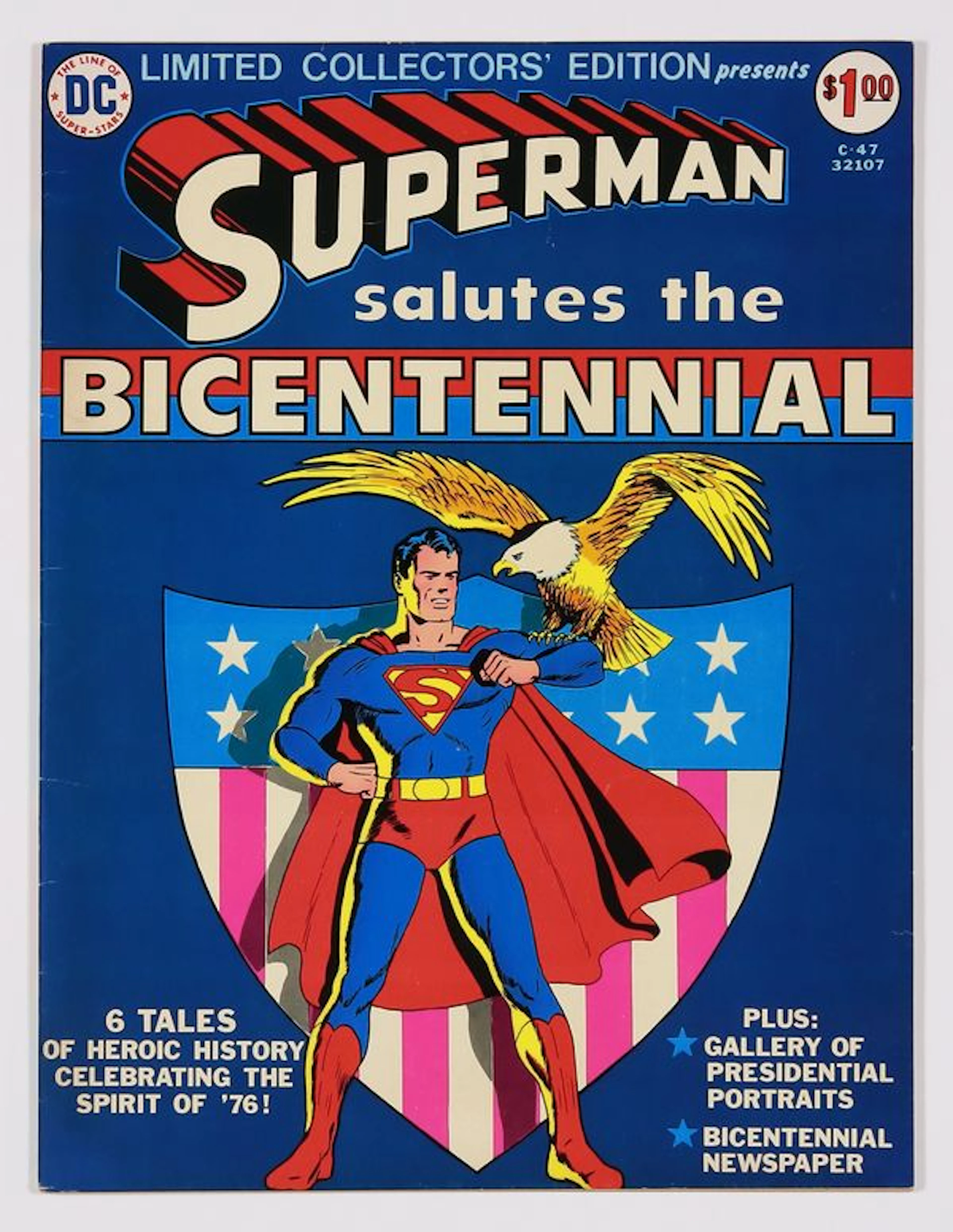 Superman Salutes The Bicentennial (1976) DC Treasury Edition C-47 VG 4.0