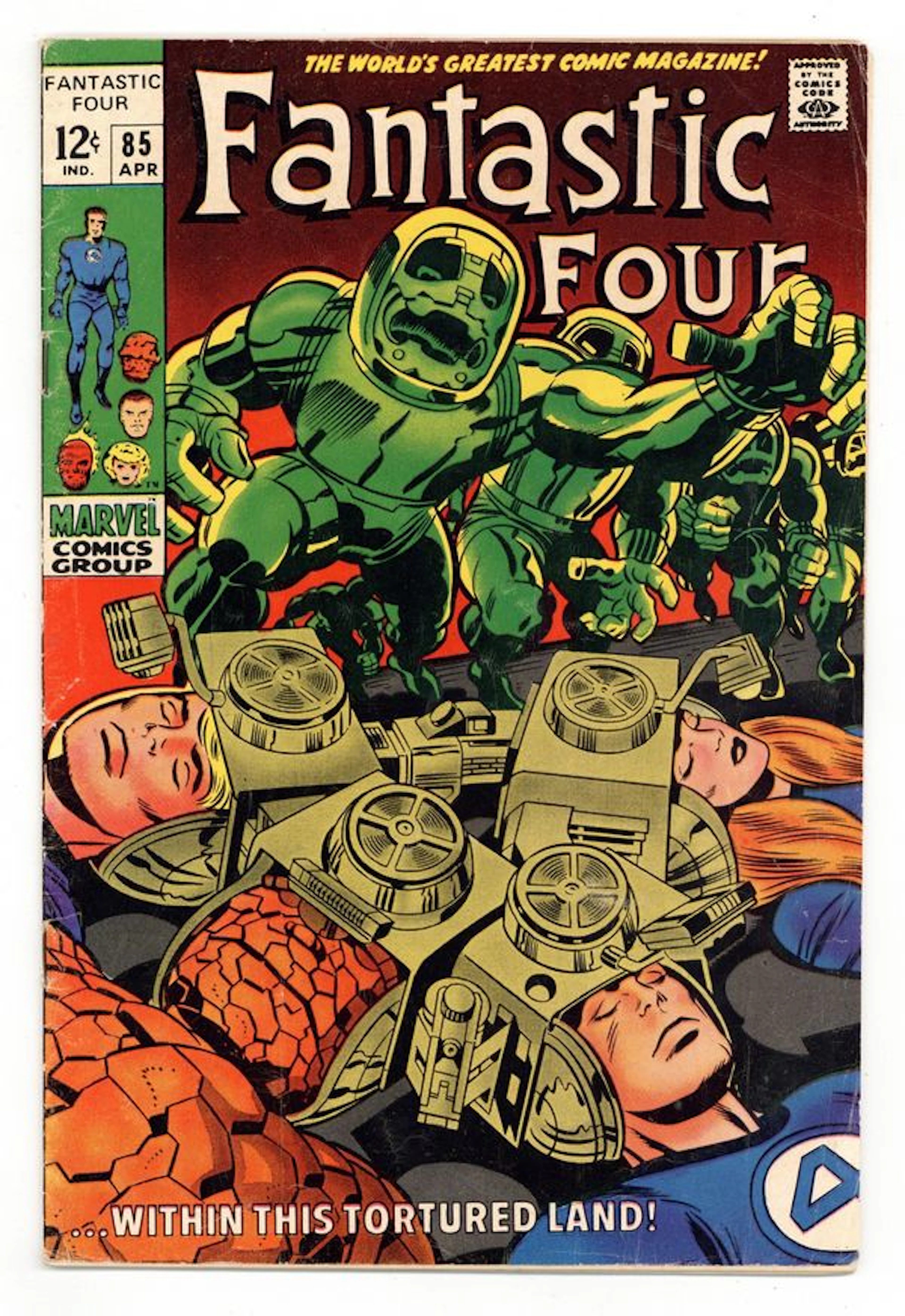 Fantastic Four (1961 1st Series) 85 VG- 3.5