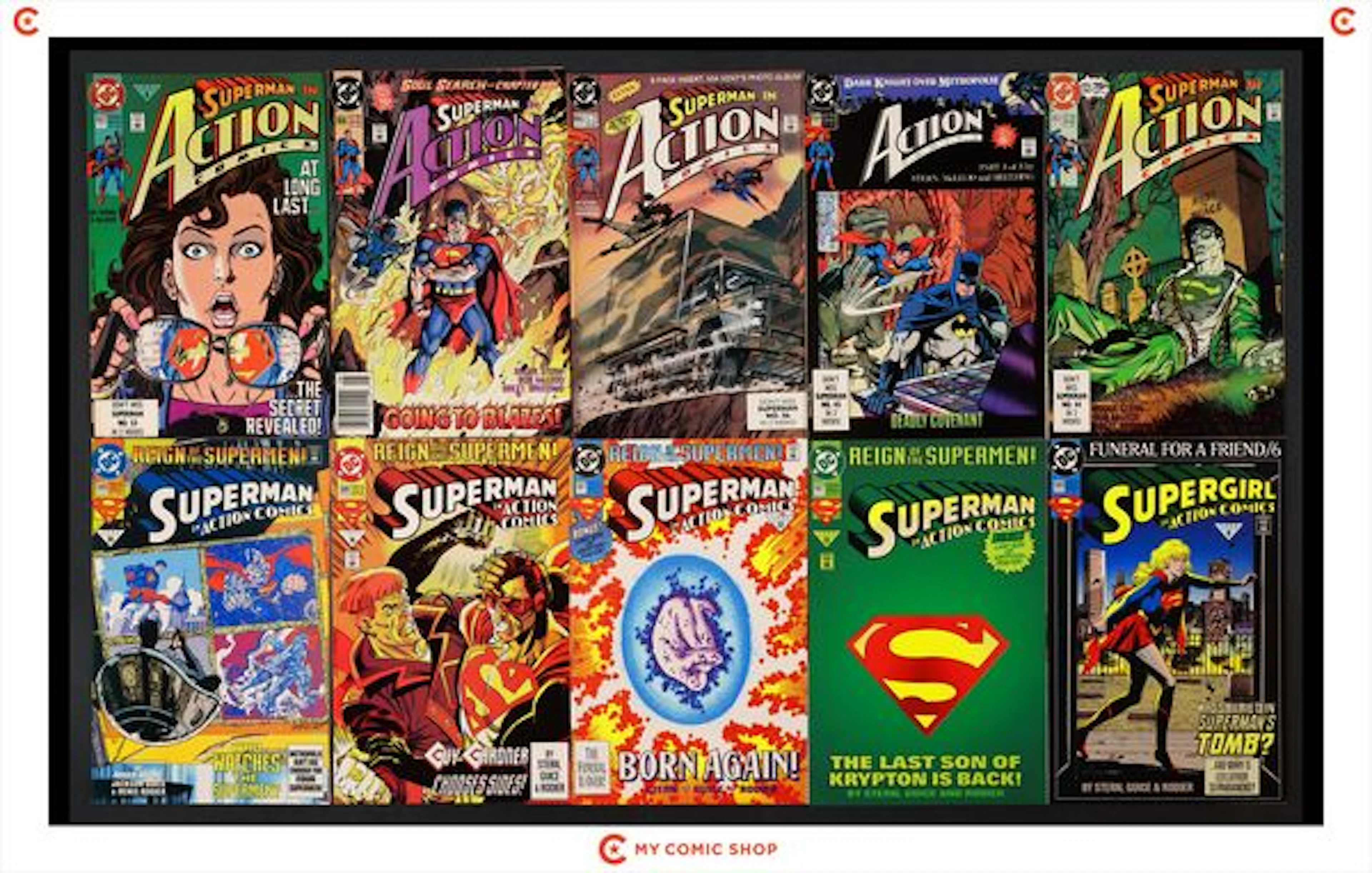 Action Comics Lot of 10