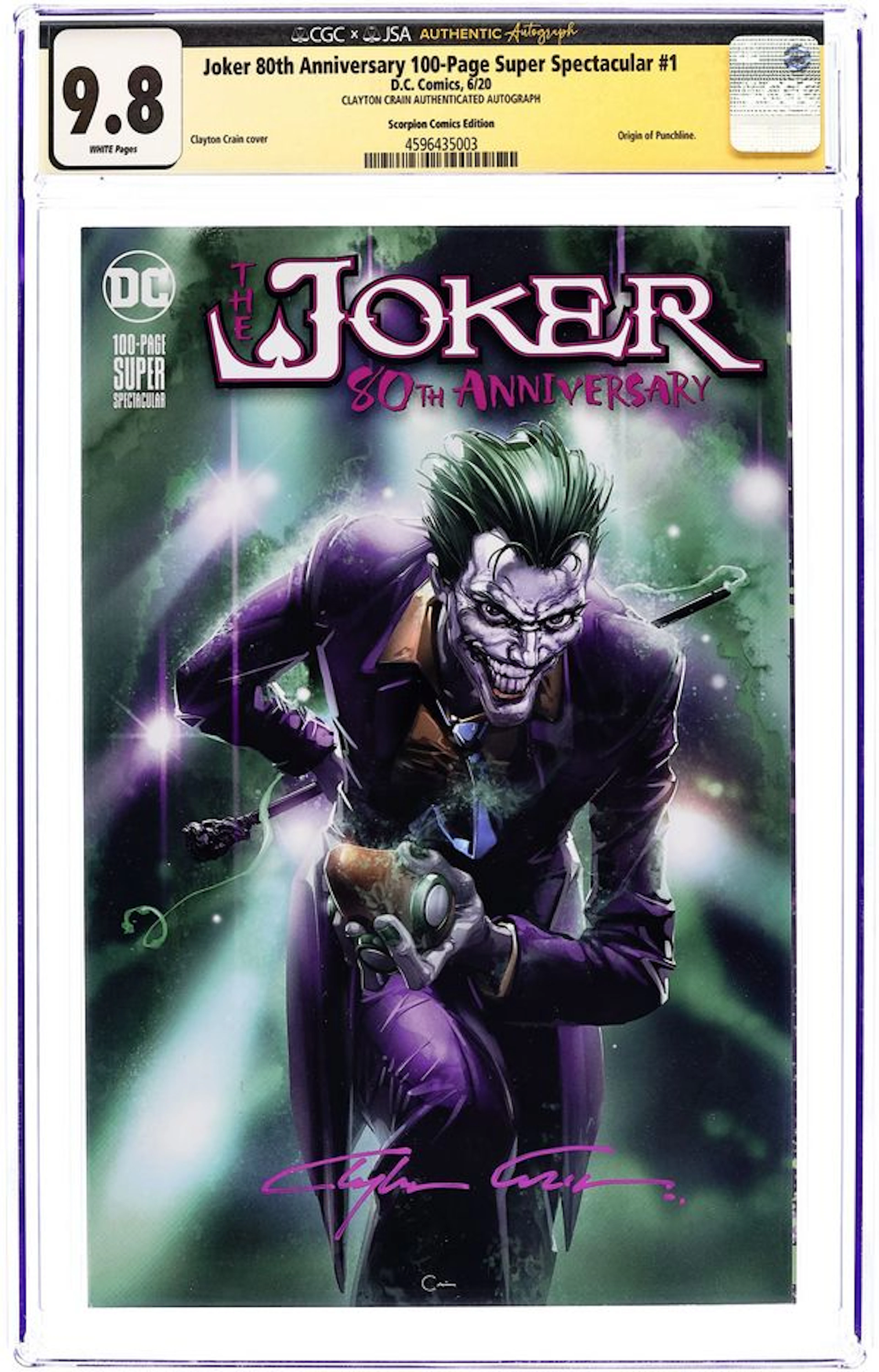 Joker 80th Anniversary 100 Page Super Spectacular (2020 DC) 1SCORPION.A