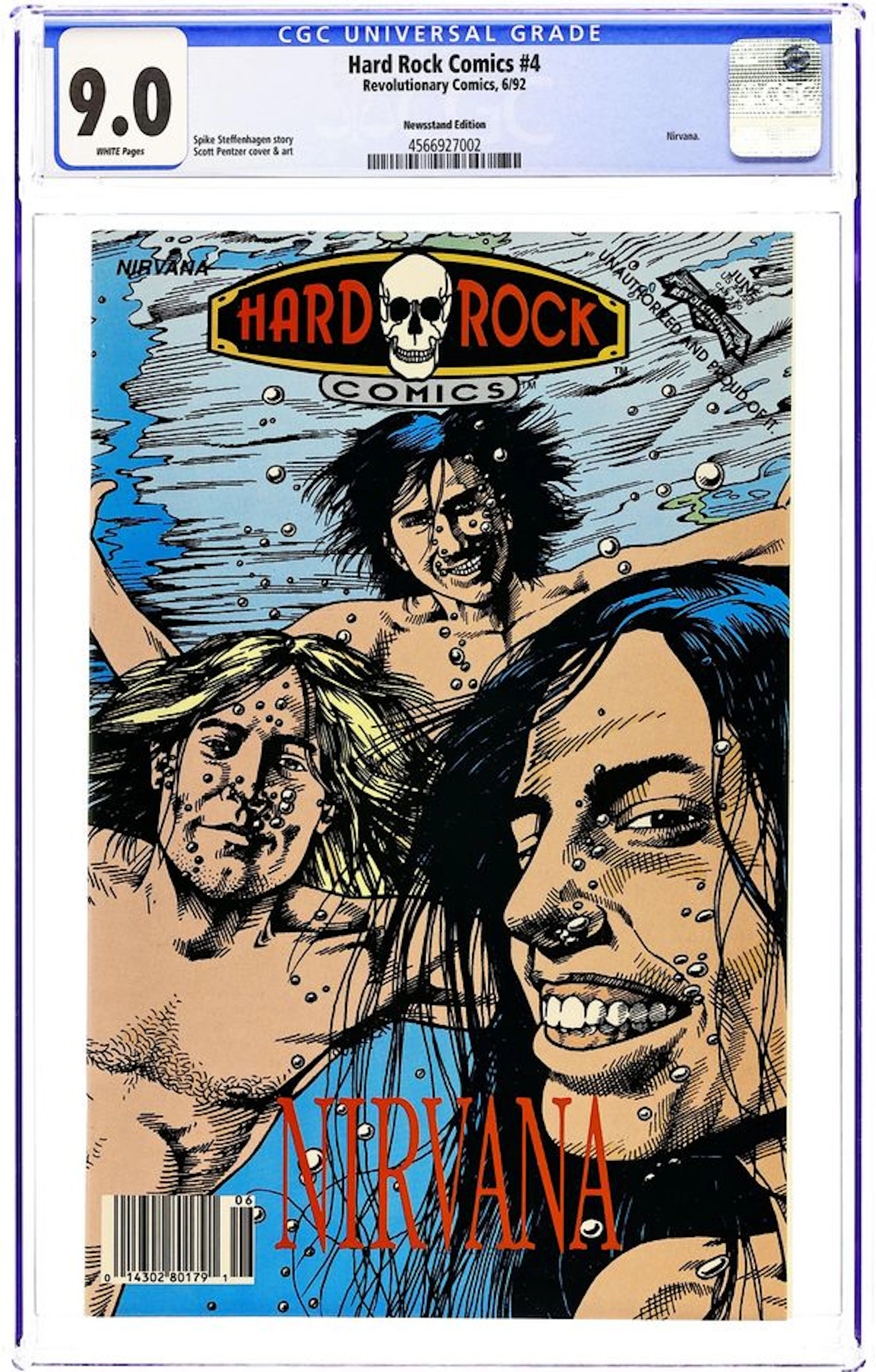 Hard Rock Comics (1992) 4N CGC 9.0