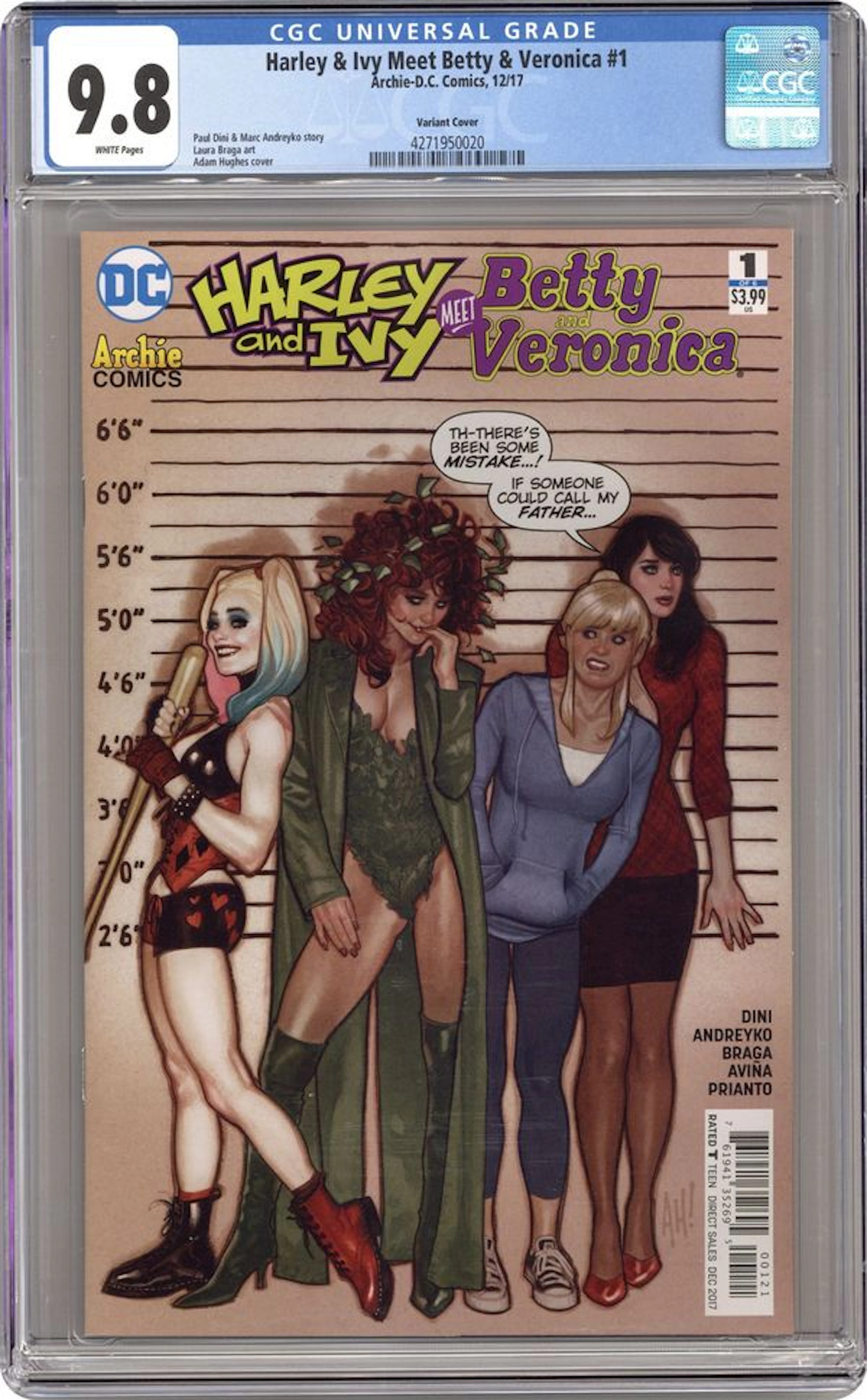 Harley and Ivy Meet Betty and Veronica (2017) 1B CGC 9.8