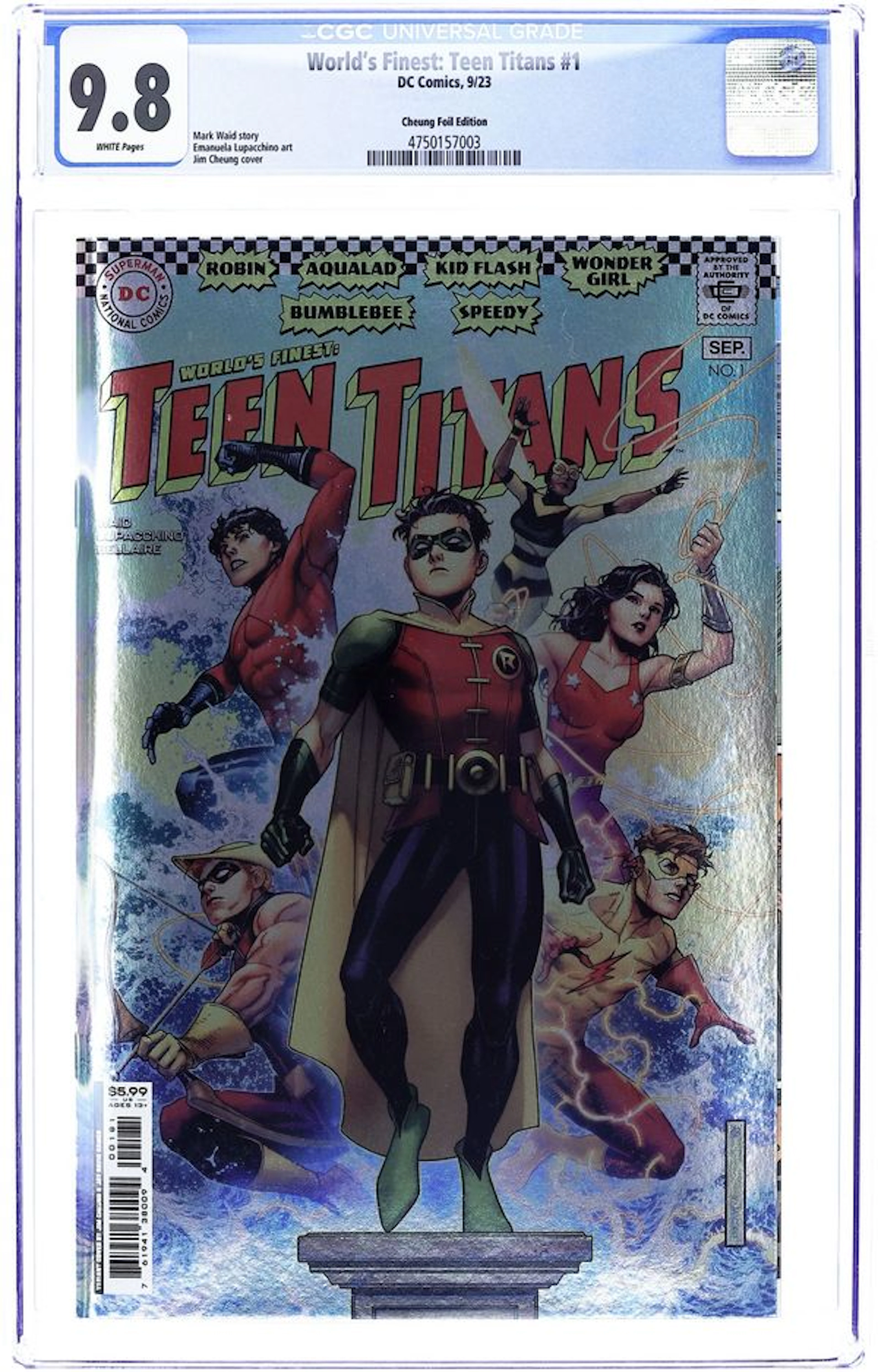 World's Finest Teen Titans (2023 DC) 1E CGC 9.8
