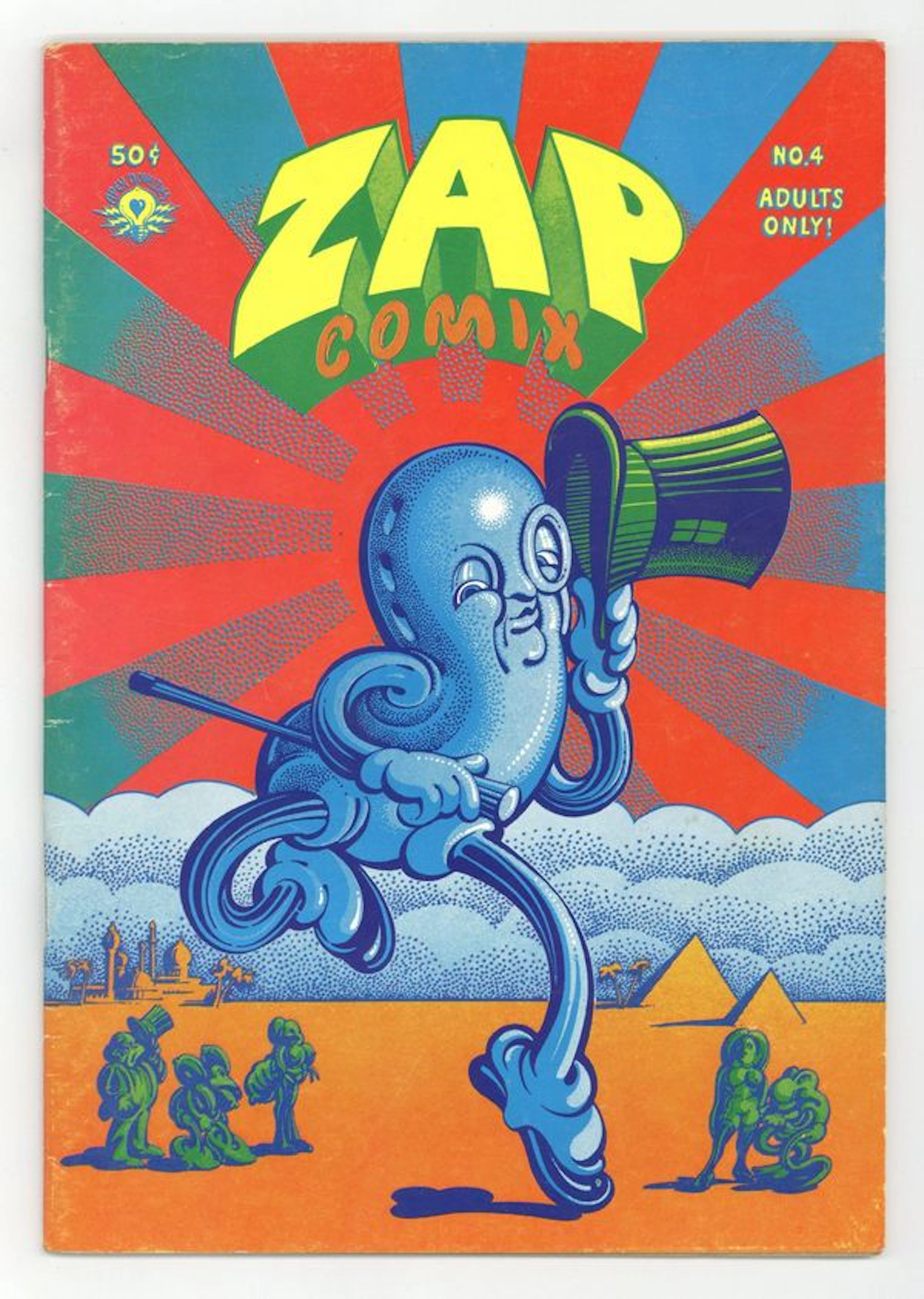 Zap Comix (1968 Apex Novelties) #4, 1st Printing VG+ 4.5