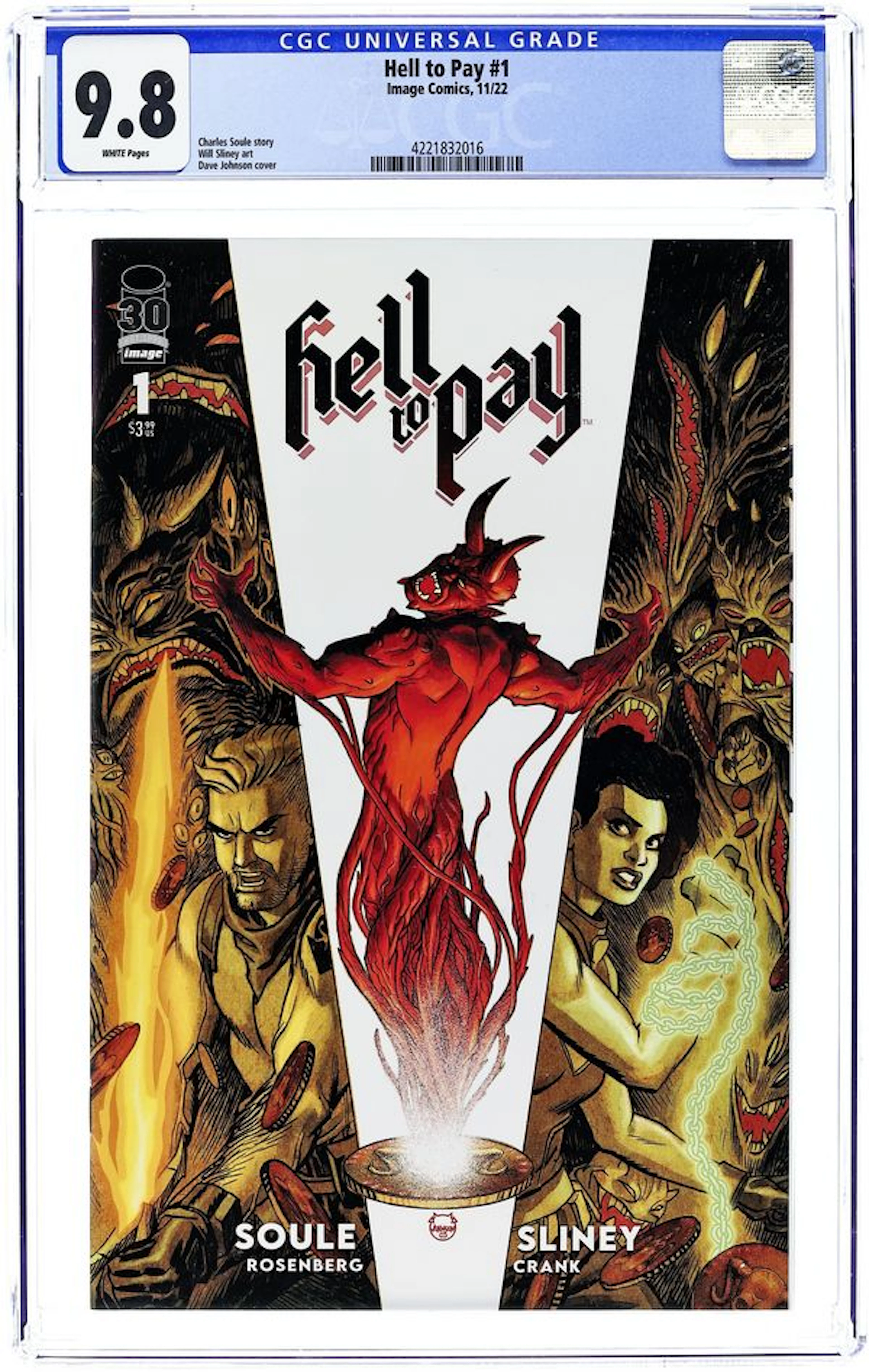 Hell to Pay (2022 Image) 1A CGC 9.8