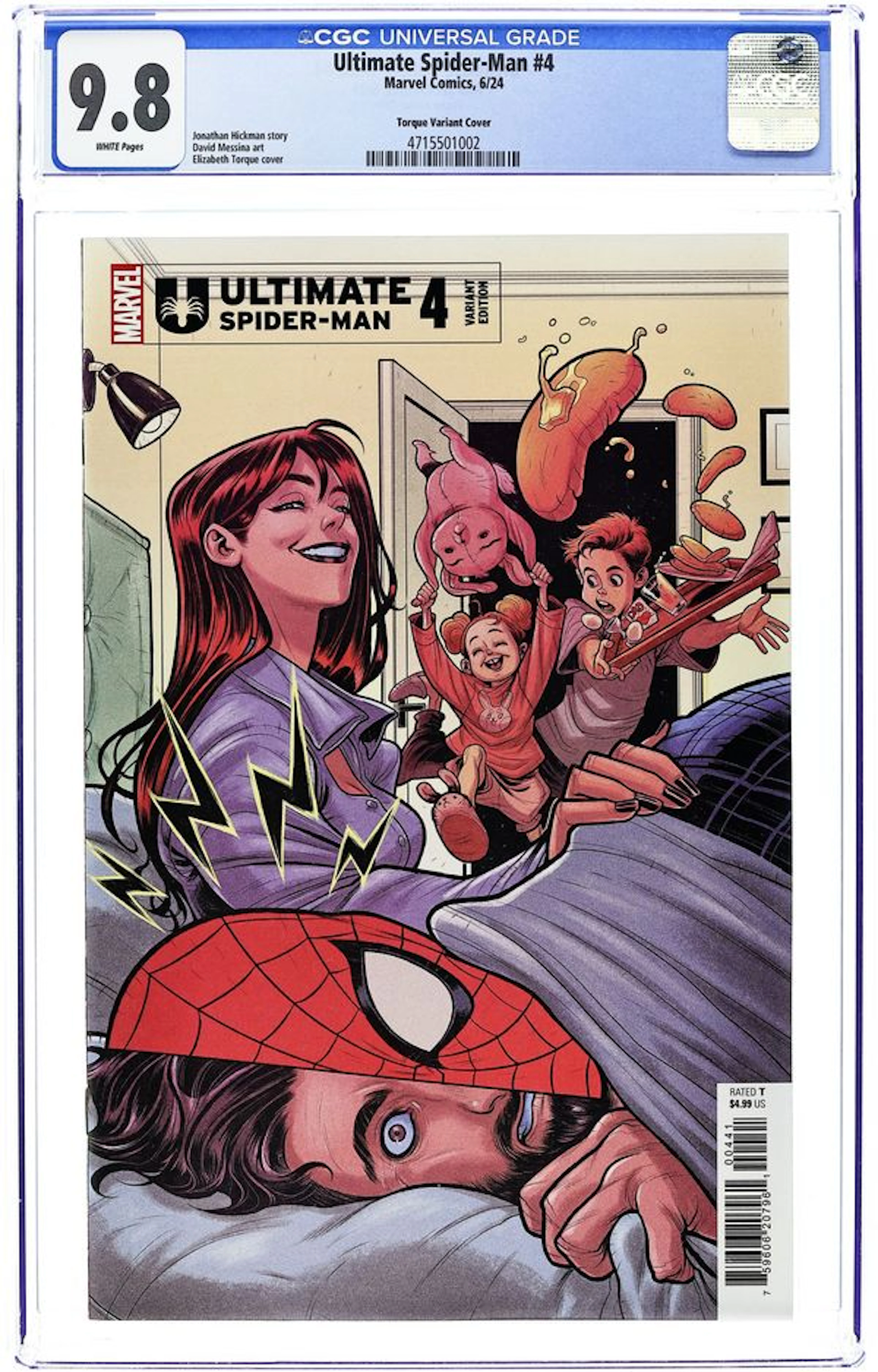Ultimate Spider-Man (2024 Marvel) 4D CGC 9.8