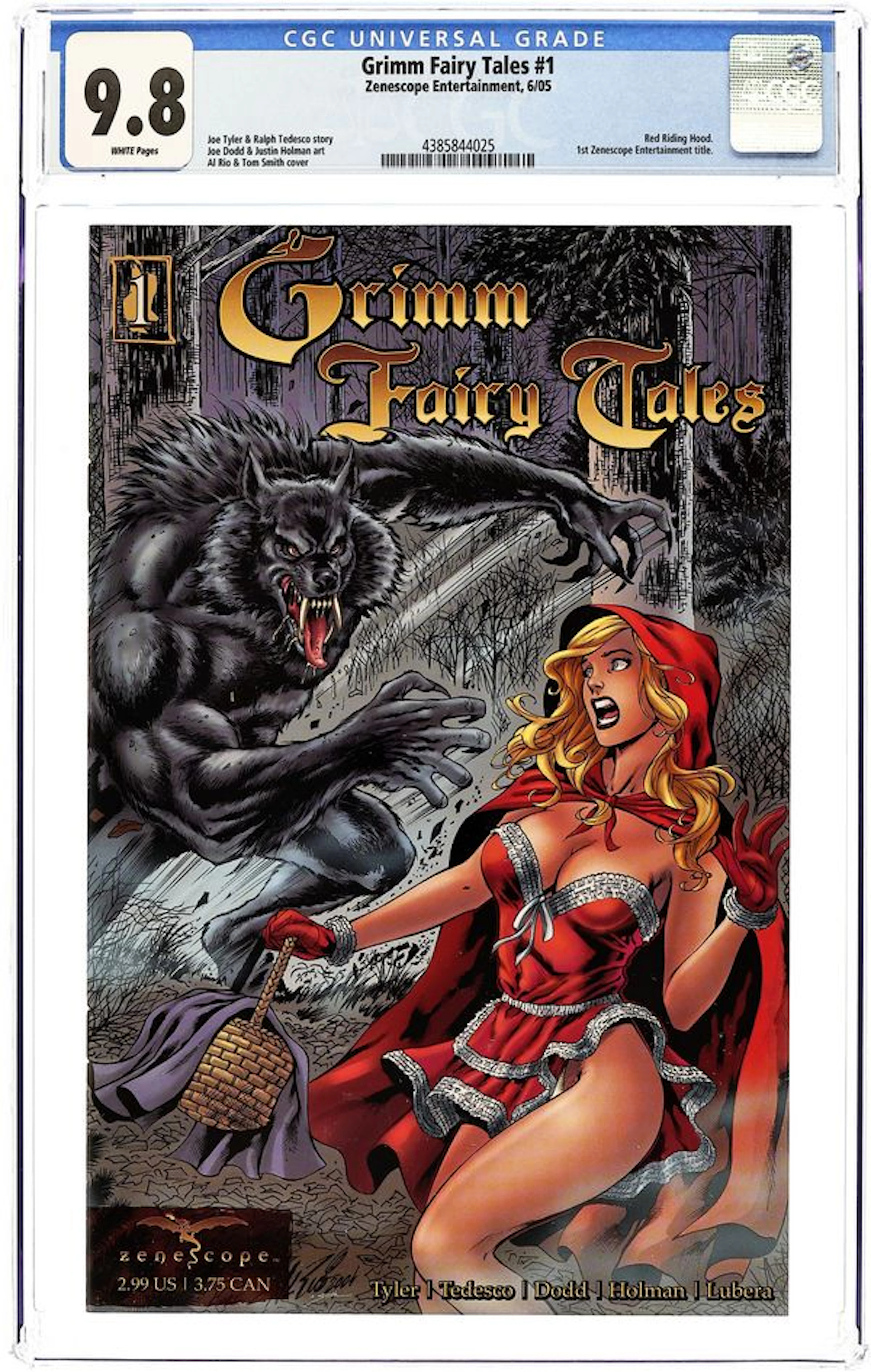 Grimm Fairy Tales (2005 Zenescope) 1A CGC 9.8