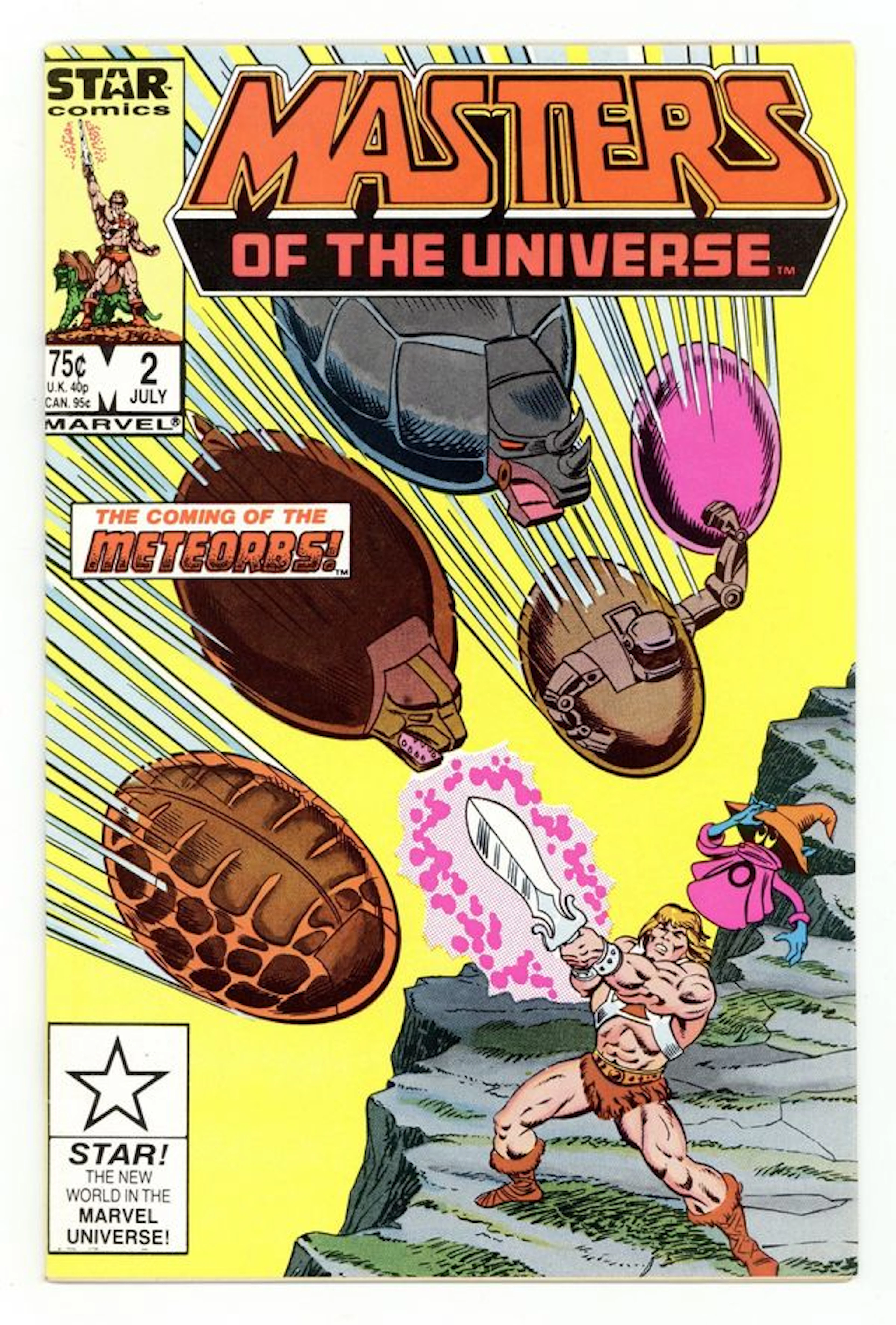 Masters of the Universe (1986 Marvel/Star Comics) 2 FN+ 6.5
