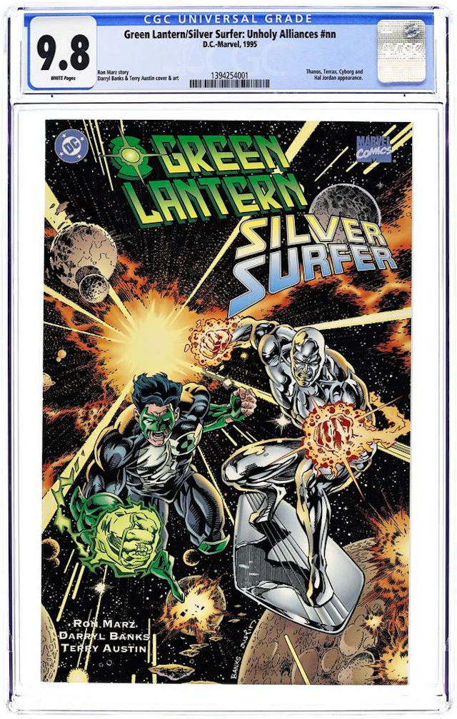 Green Lantern Silver Surfer Unholy Alliances (1995) 1A CGC 9.8