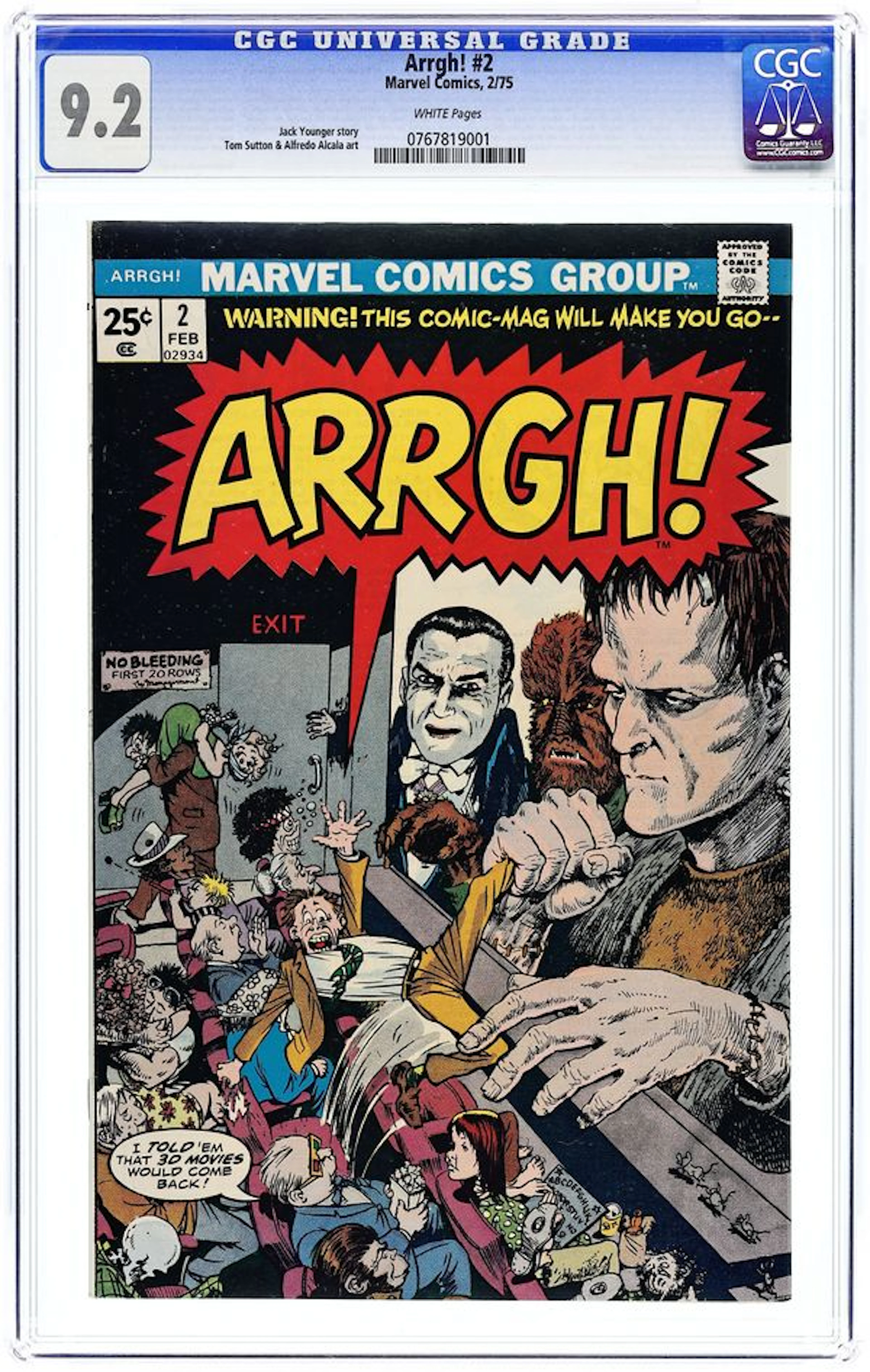 Arrgh! (1974) 2 CGC 9.2