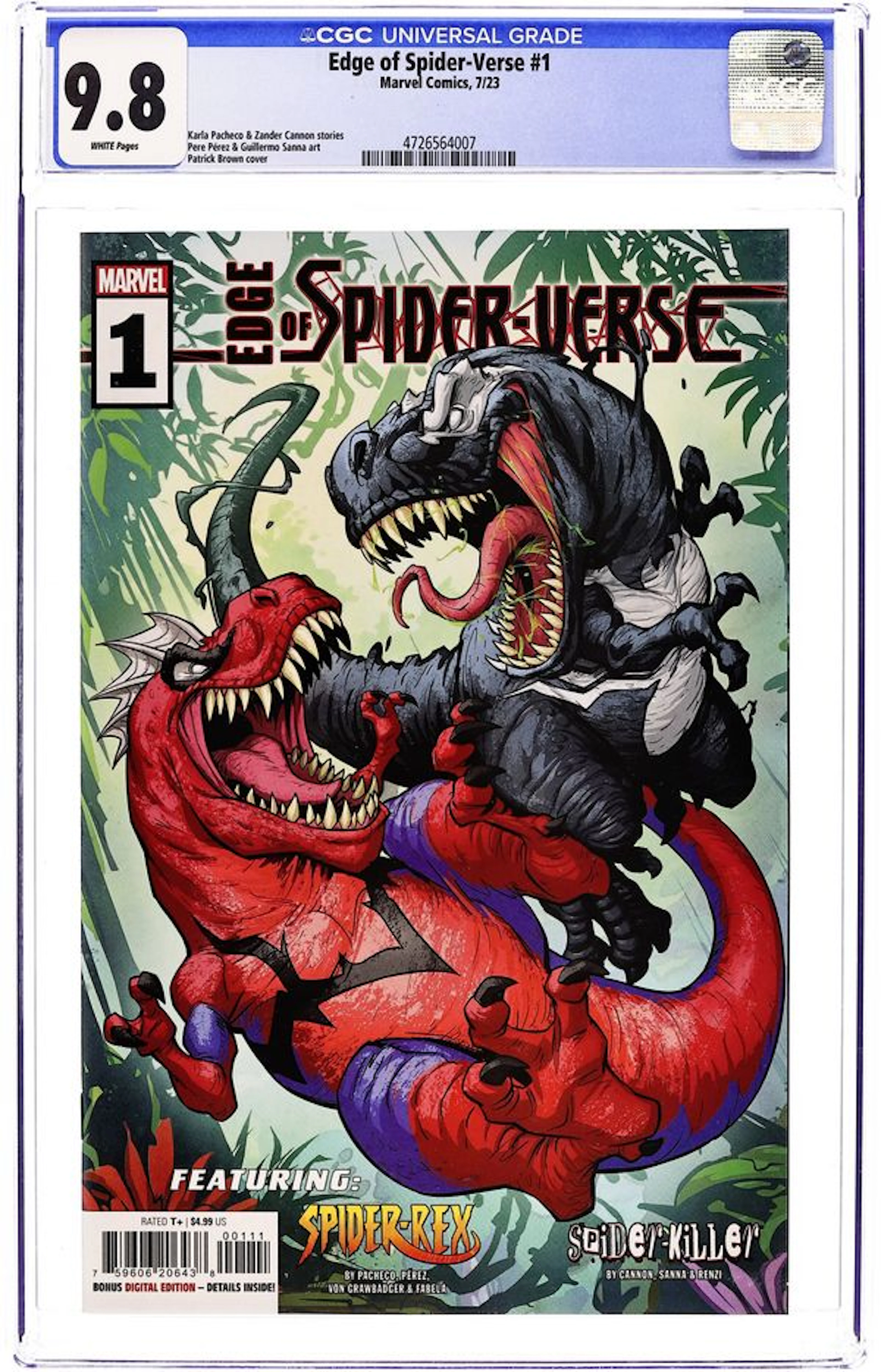 Edge of Spider-Verse (2023 Marvel) 1A CGC 9.8