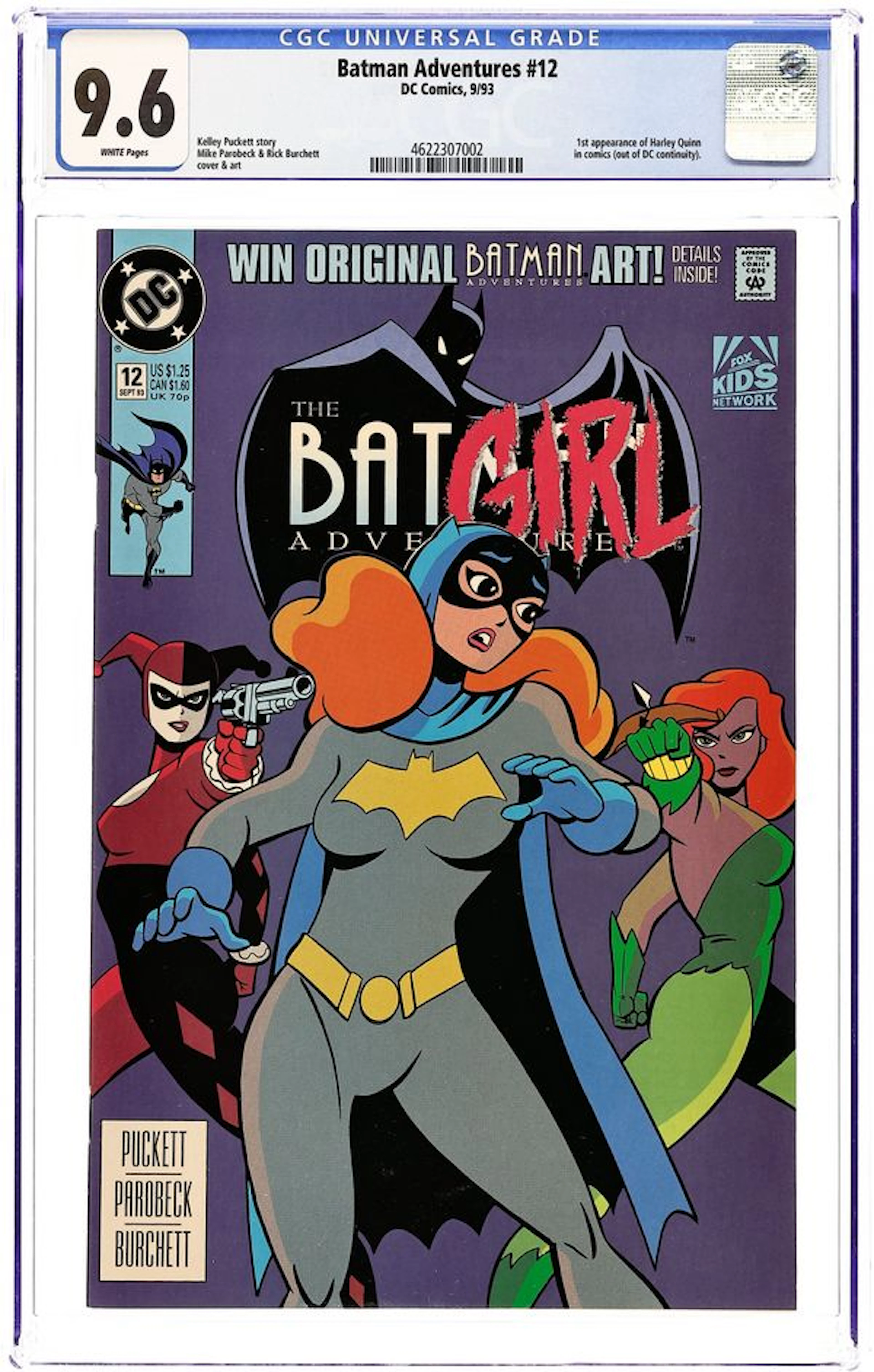Batman Adventures (1992 1st Series) 12D CGC 9.6