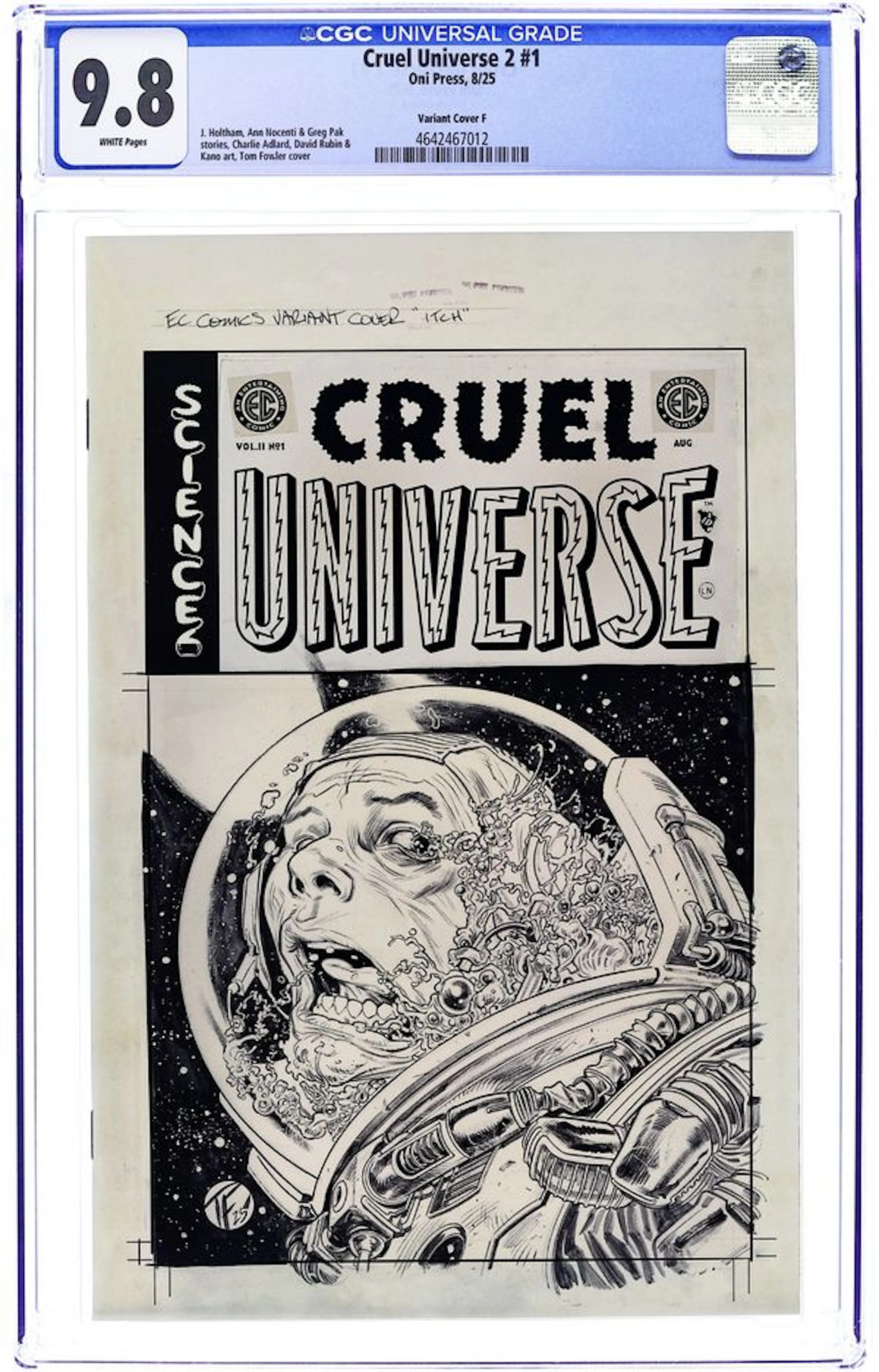 EC Cruel Universe 2 (2025 Oni Press) 1F CGC 9.8