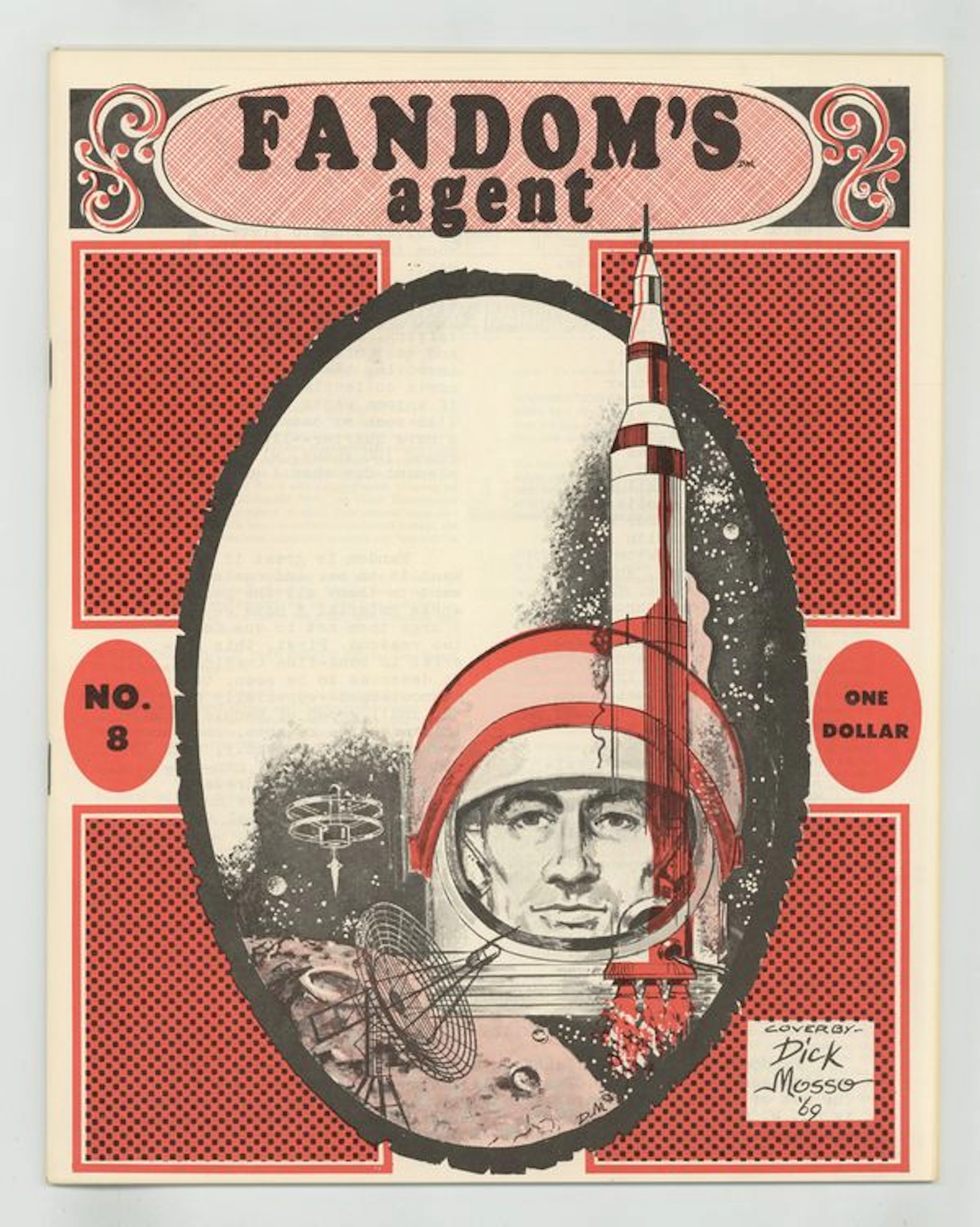 Fandom's Agent (1968) Fanzine 8 NM- 9.2