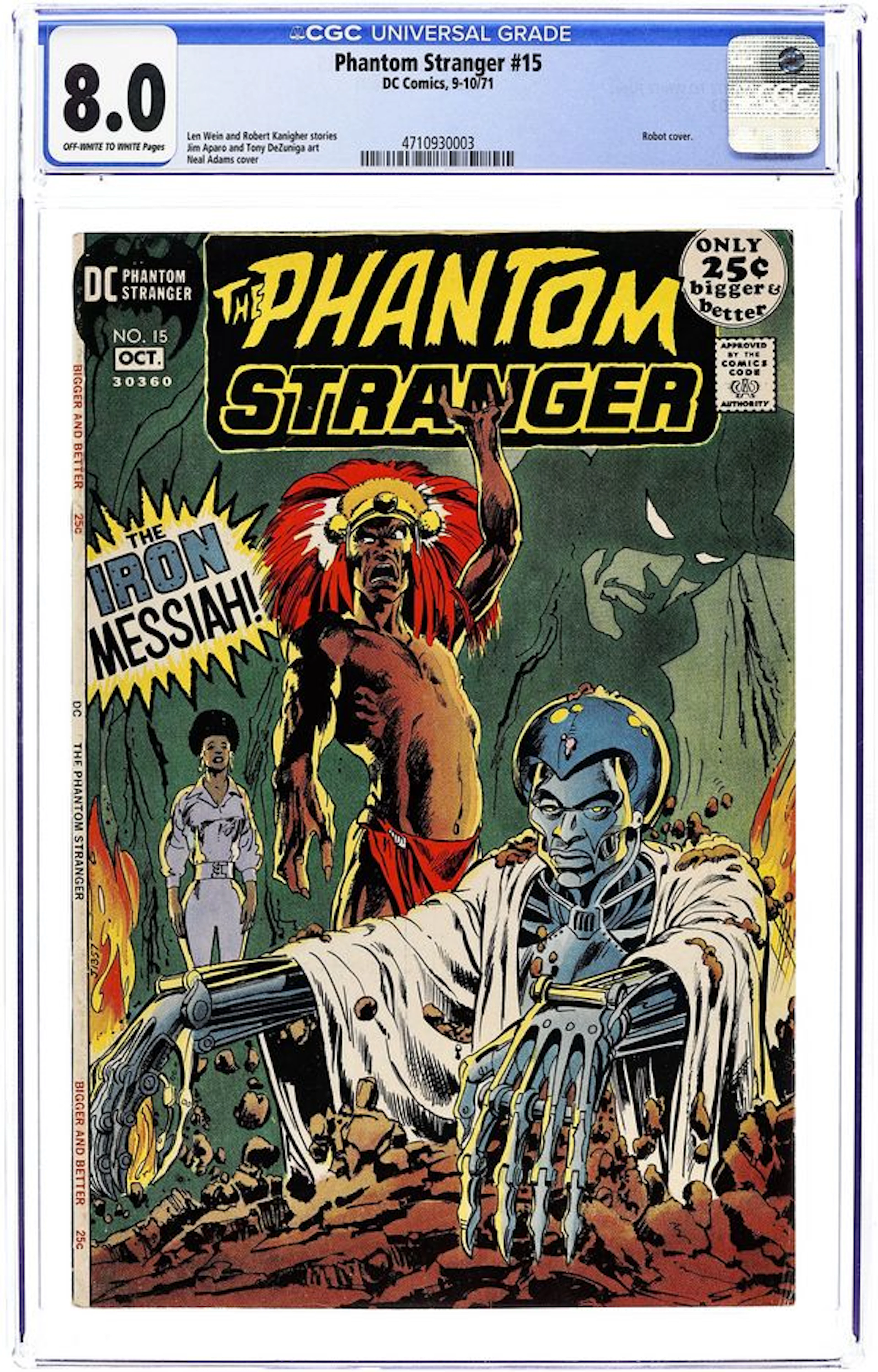 Phantom Stranger (1969 2nd Series) 15 CGC 8.0