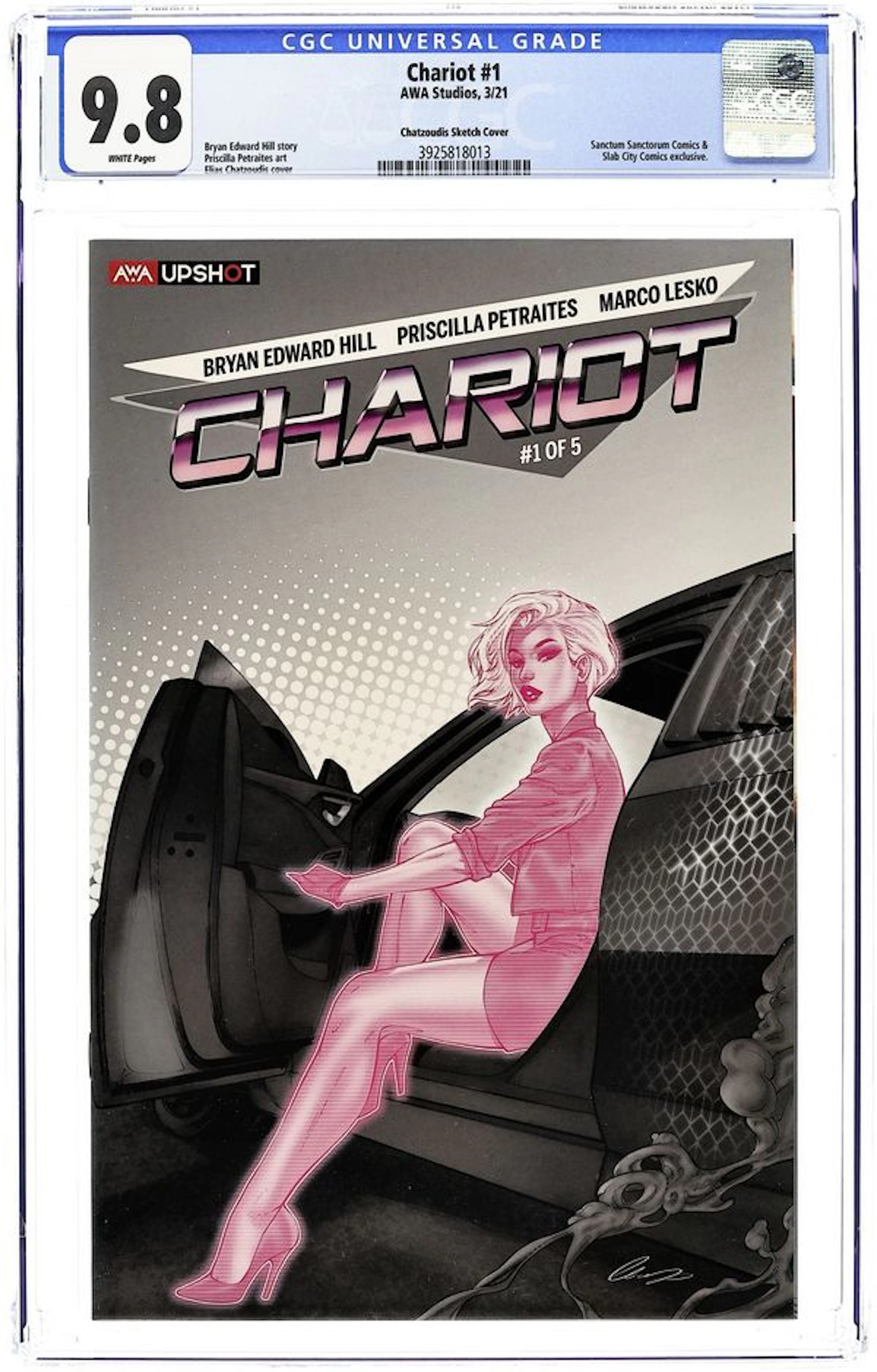 Chariot (2021 AWA) 1SANCTUM.B CGC 9.8