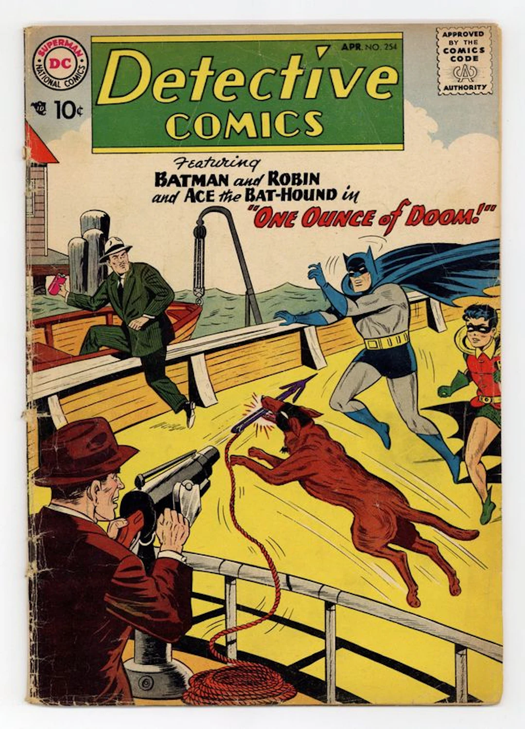 Detective Comics (1937 1st Series) 254 GD 2.0