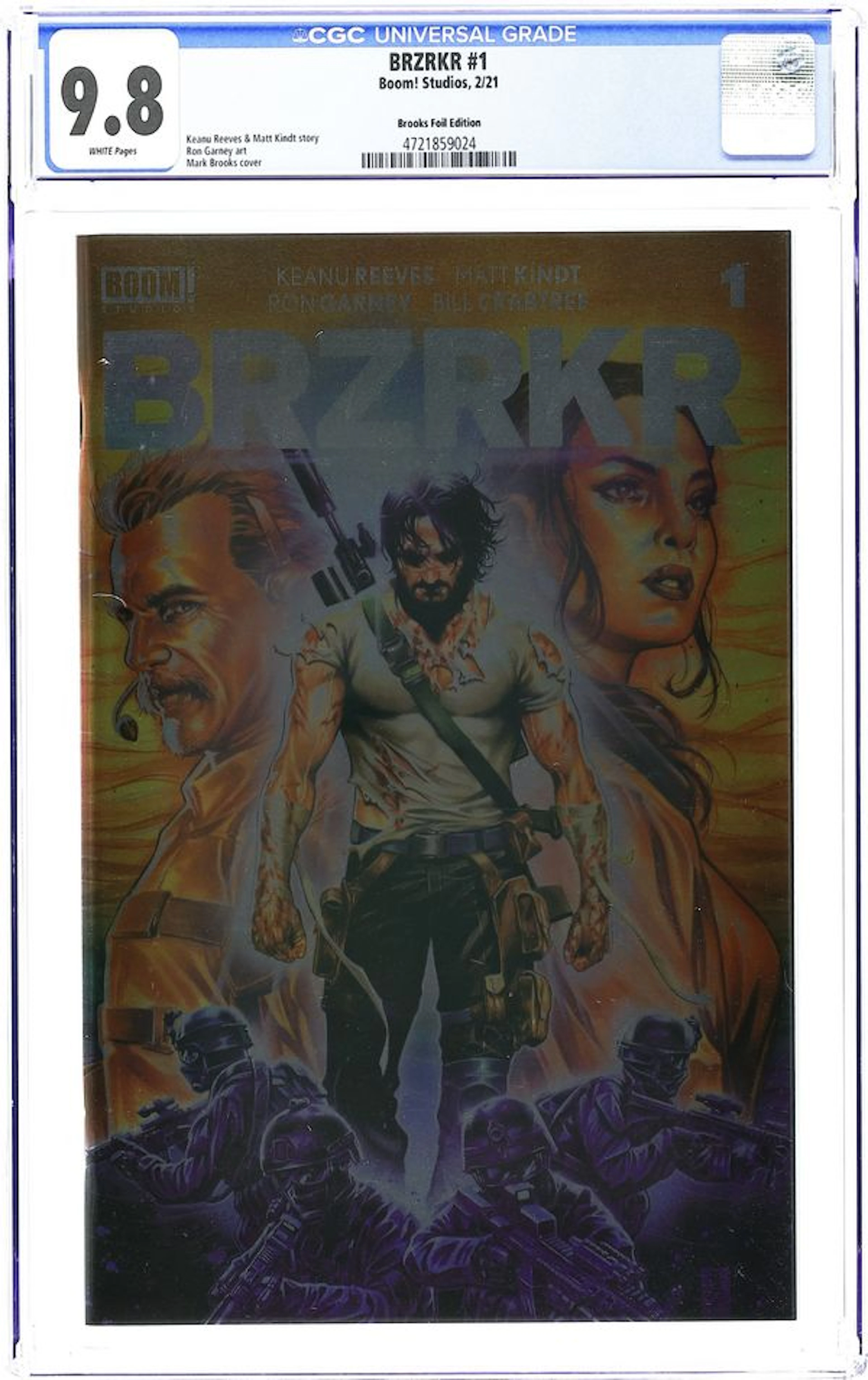 Brzrkr (2021 Boom) 1D CGC 9.8