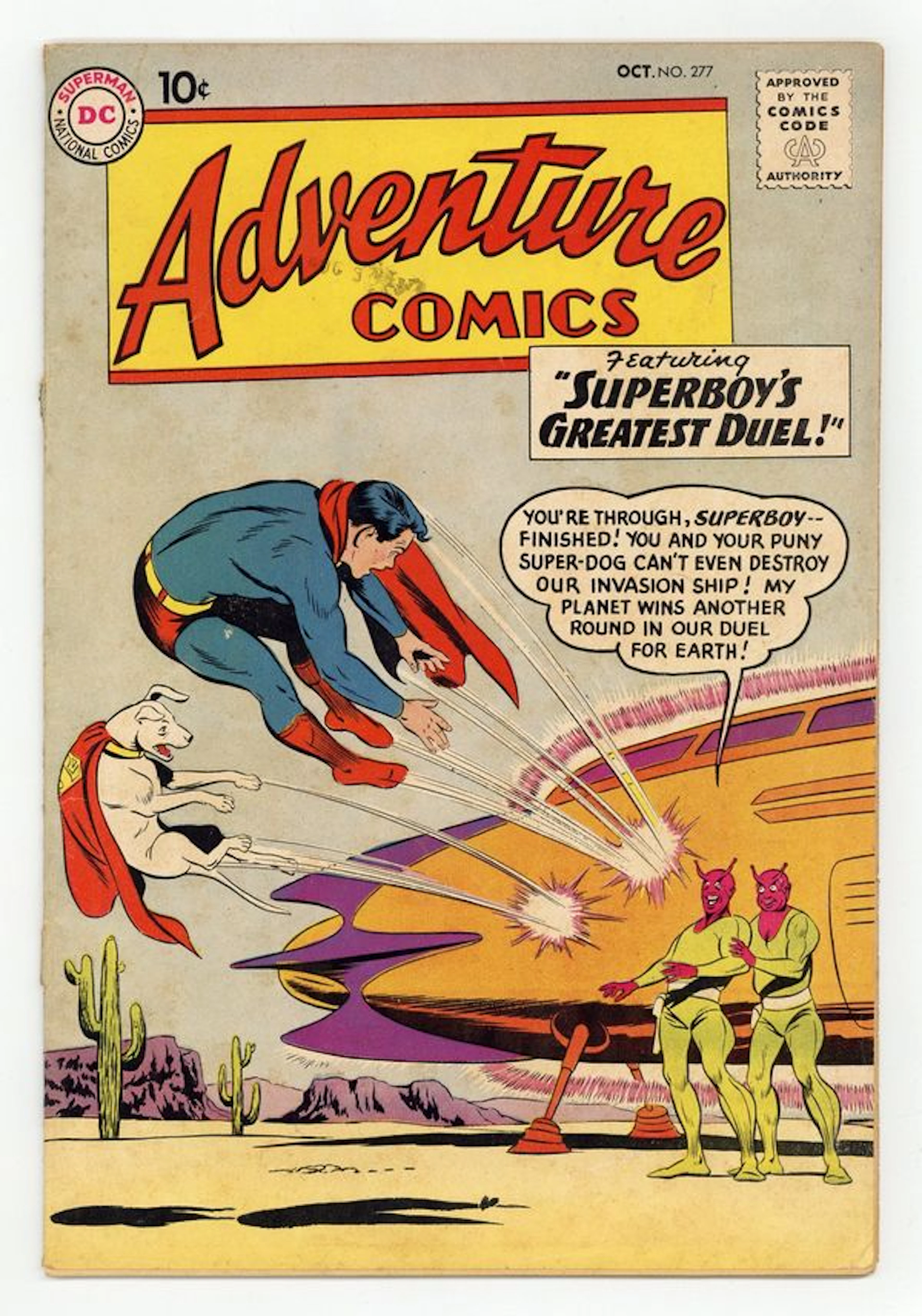 Adventure Comics (1938 1st Series) 277 GD 2.0
