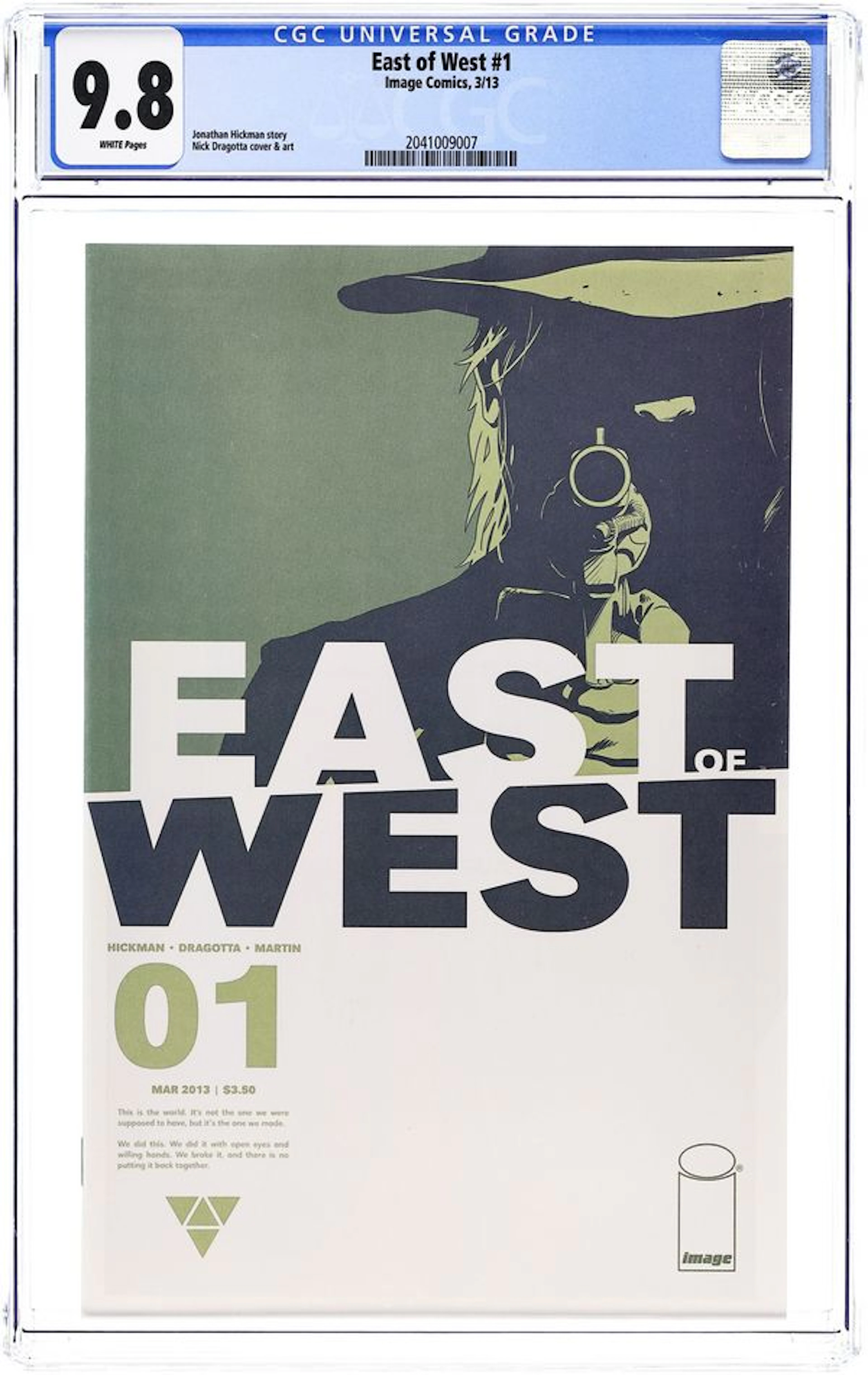 East of West (2013 Image) 1A CGC 9.8