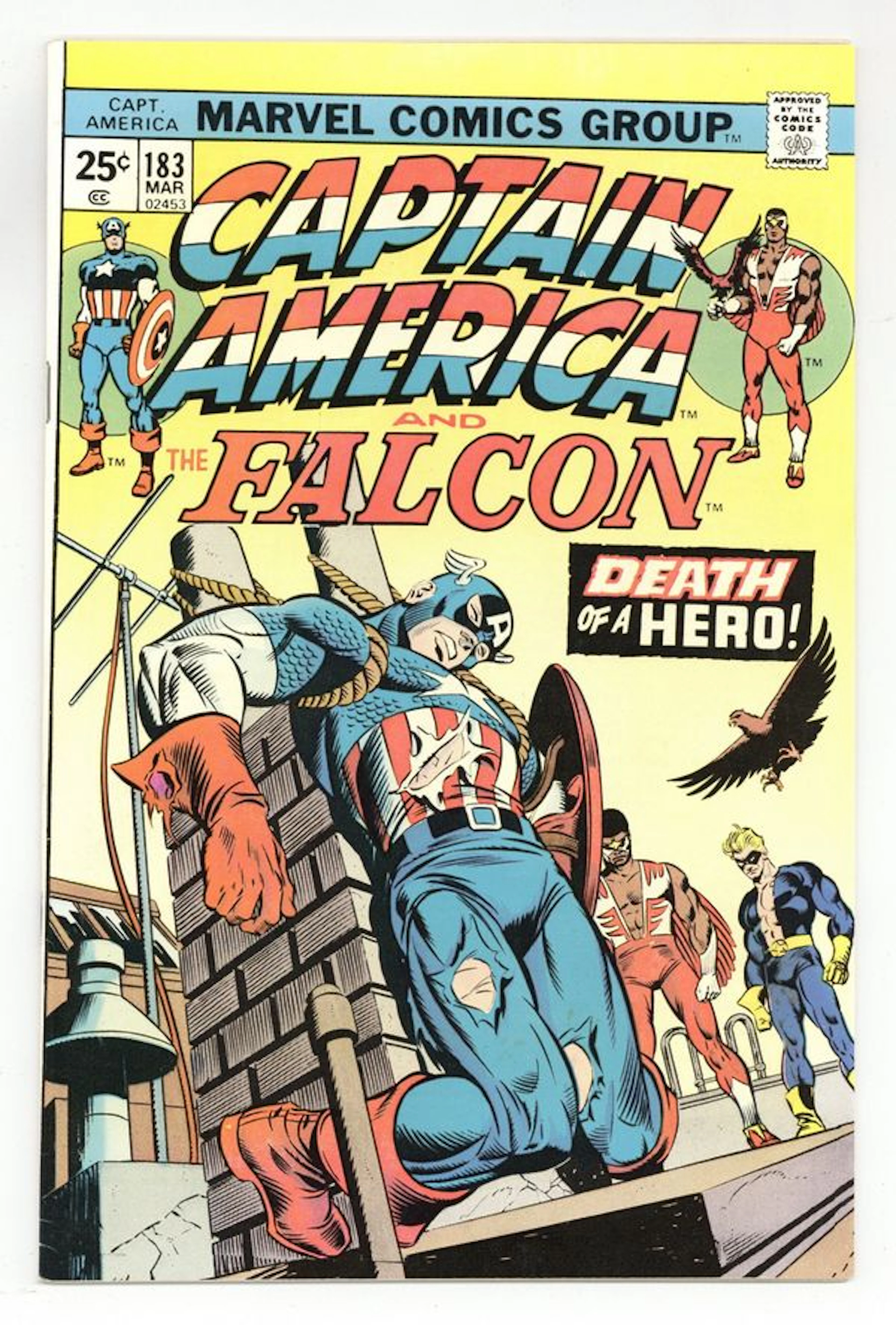 Captain America (1968 1st Series) 183 VF- 7.5