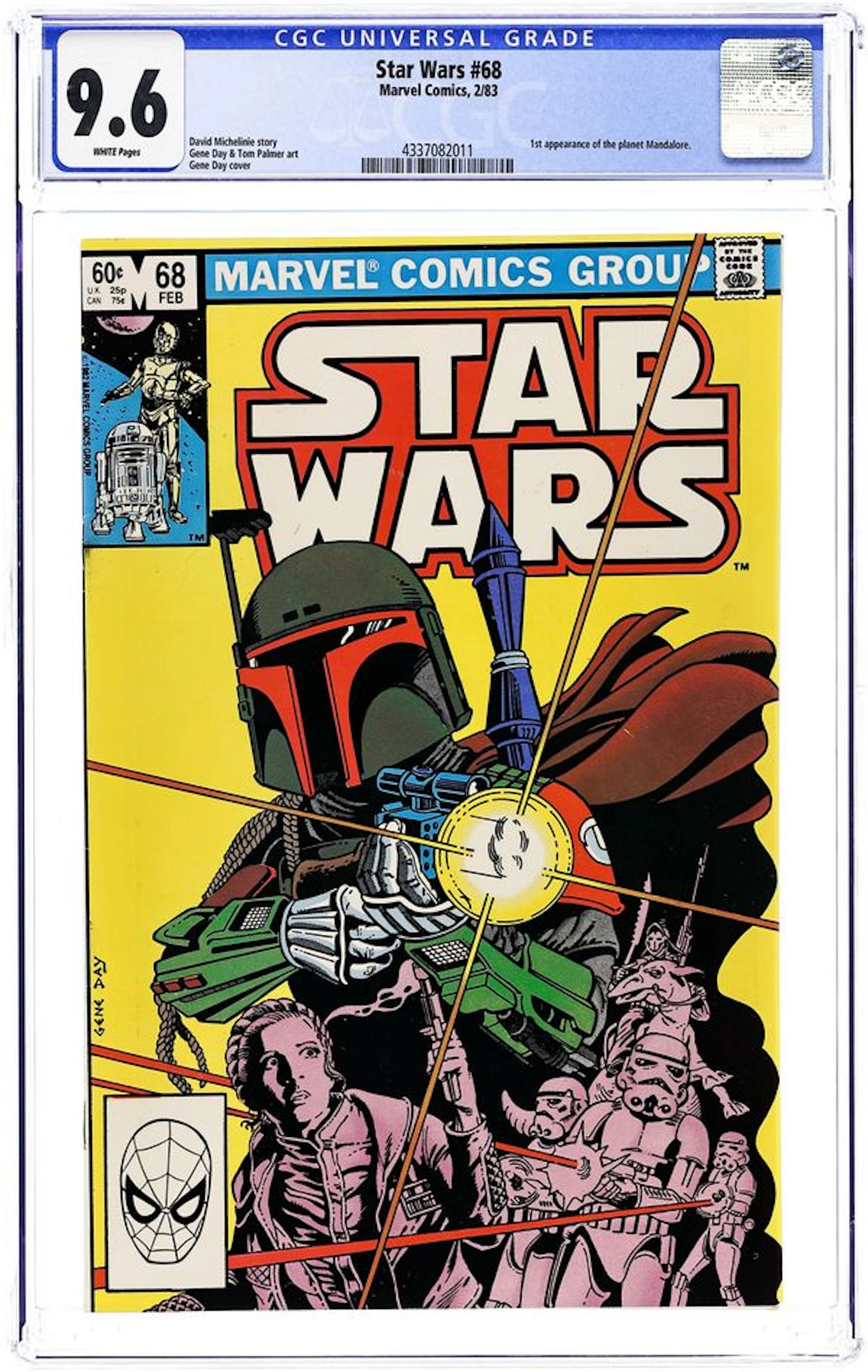 Star Wars (1977 Marvel) 68D CGC 9.6