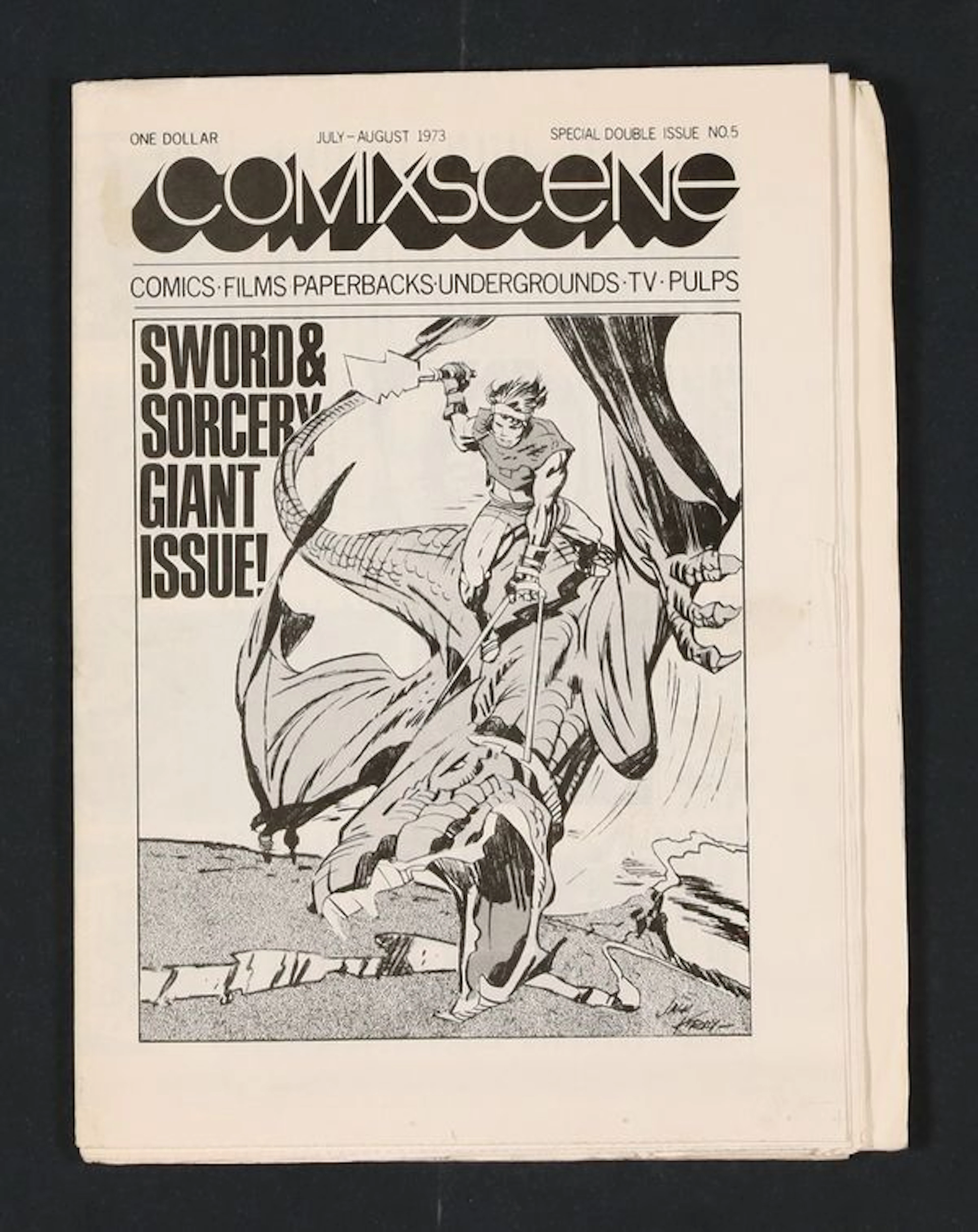 Comixscene (1972) 5 VG/FN 5.0