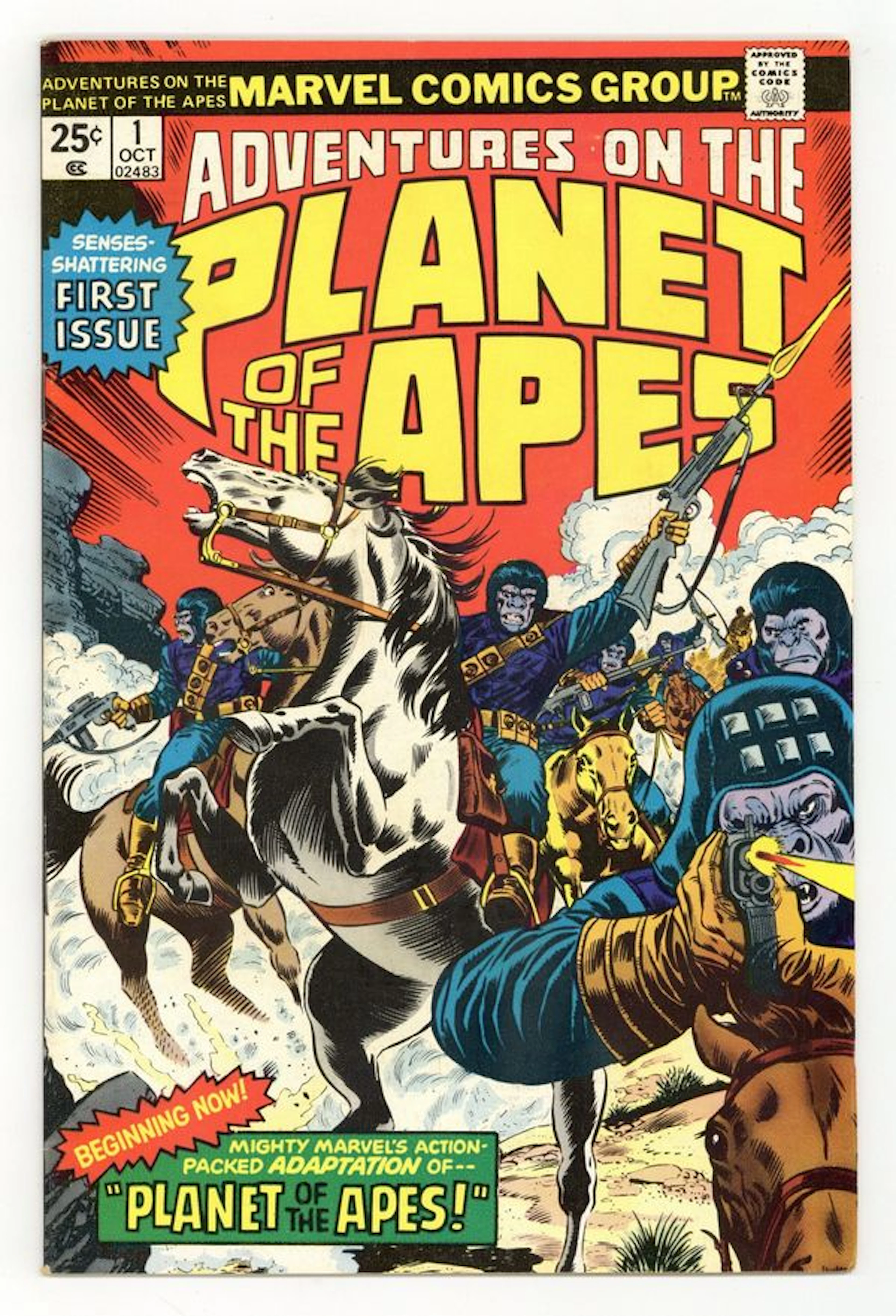 Adventures on the Planet of the Apes (1975) 1 VG+ 4.5