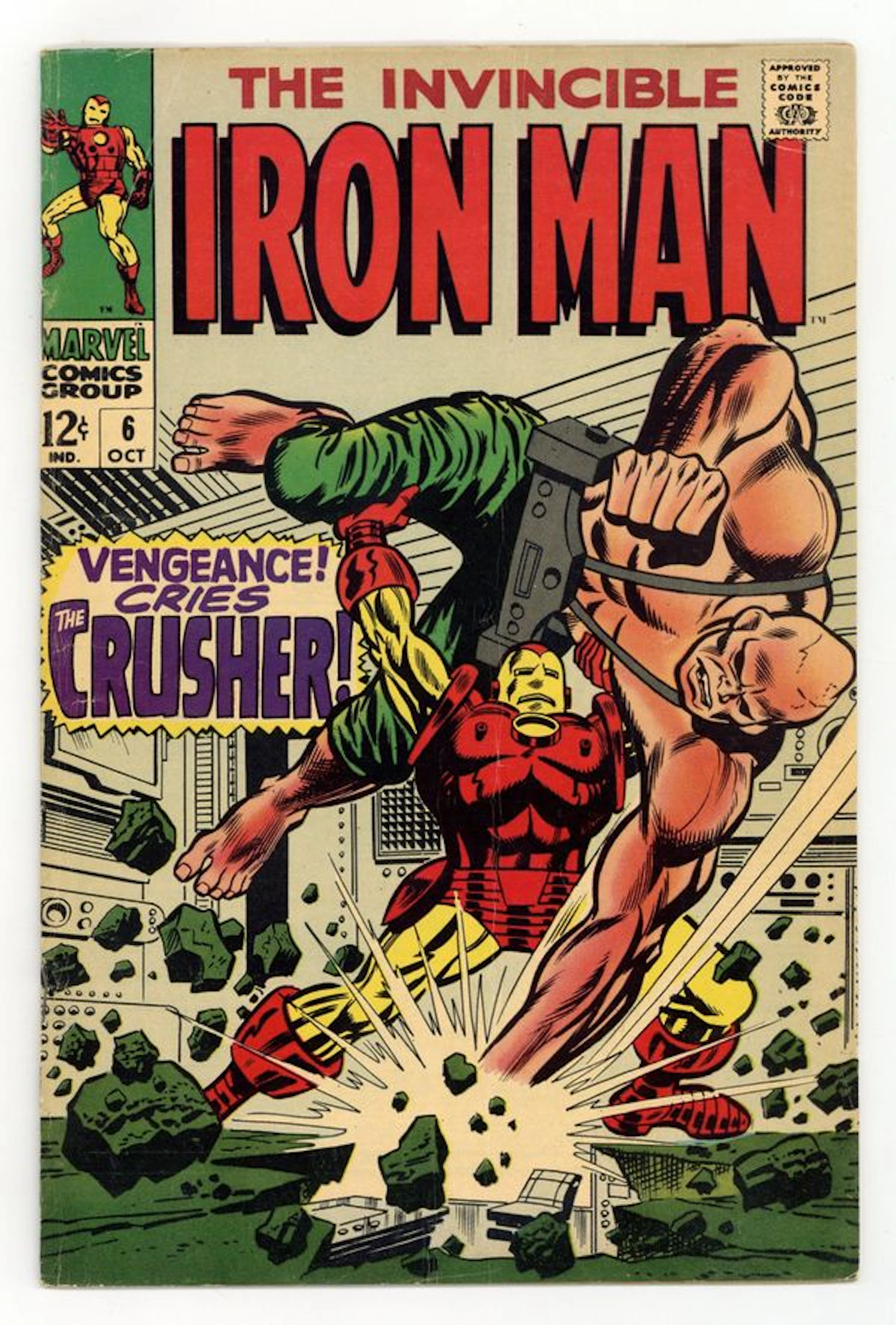 Iron Man (1968 1st Series) 6 GD/VG 3.0