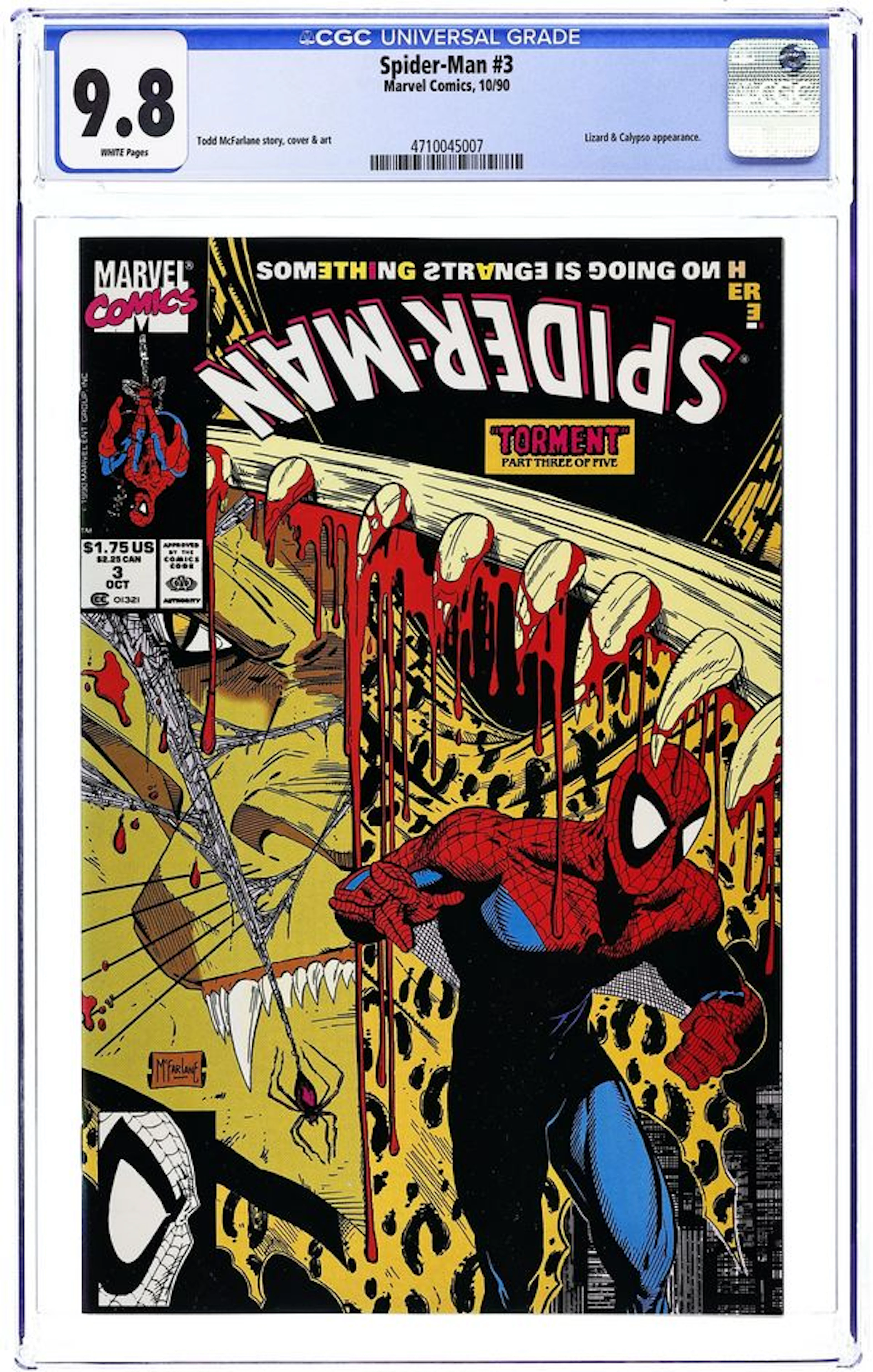 Spider-Man (1990 Marvel) 3D CGC 9.8