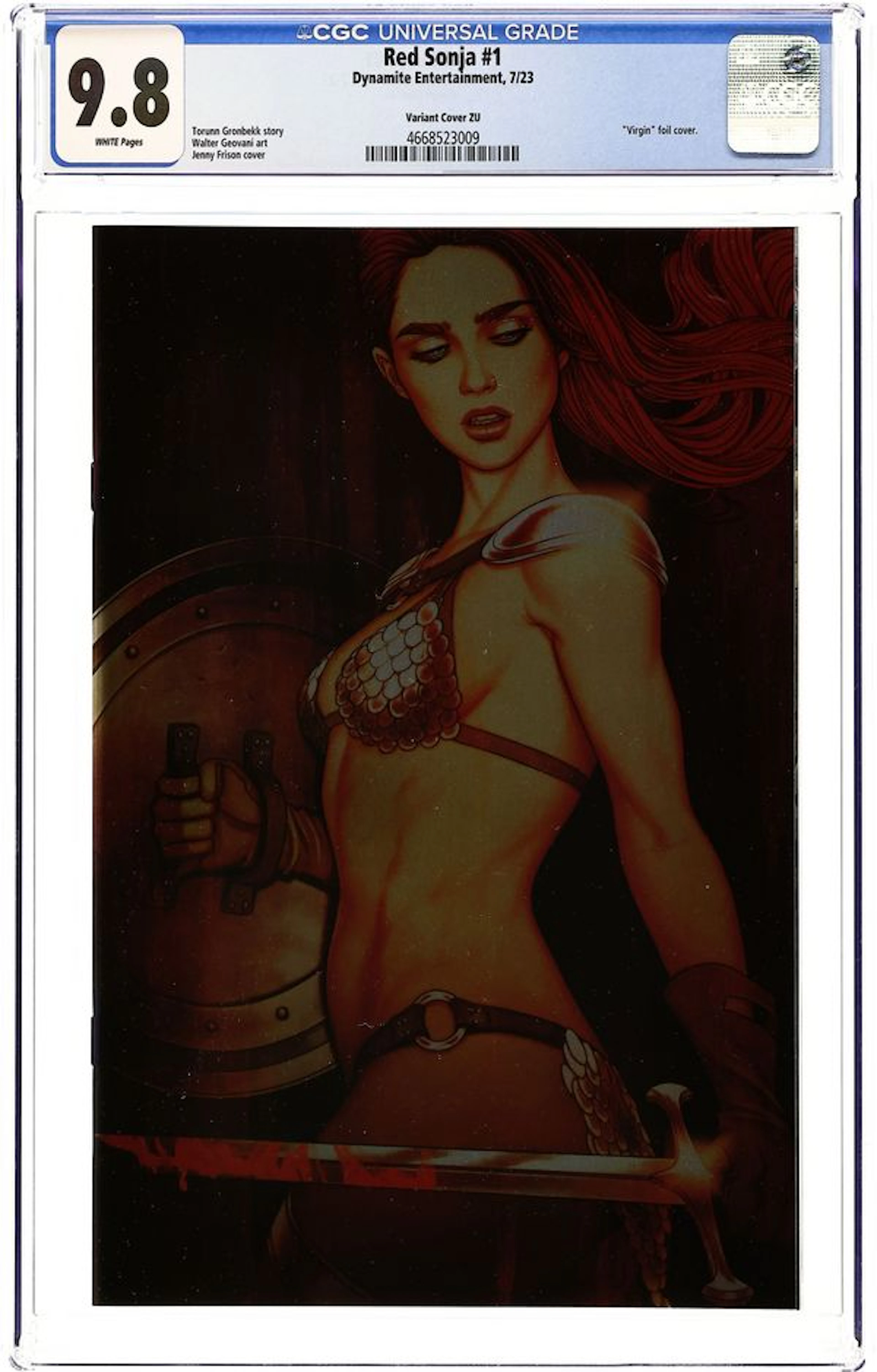 Red Sonja (2023 Dynamite) 1ZU CGC 9.8