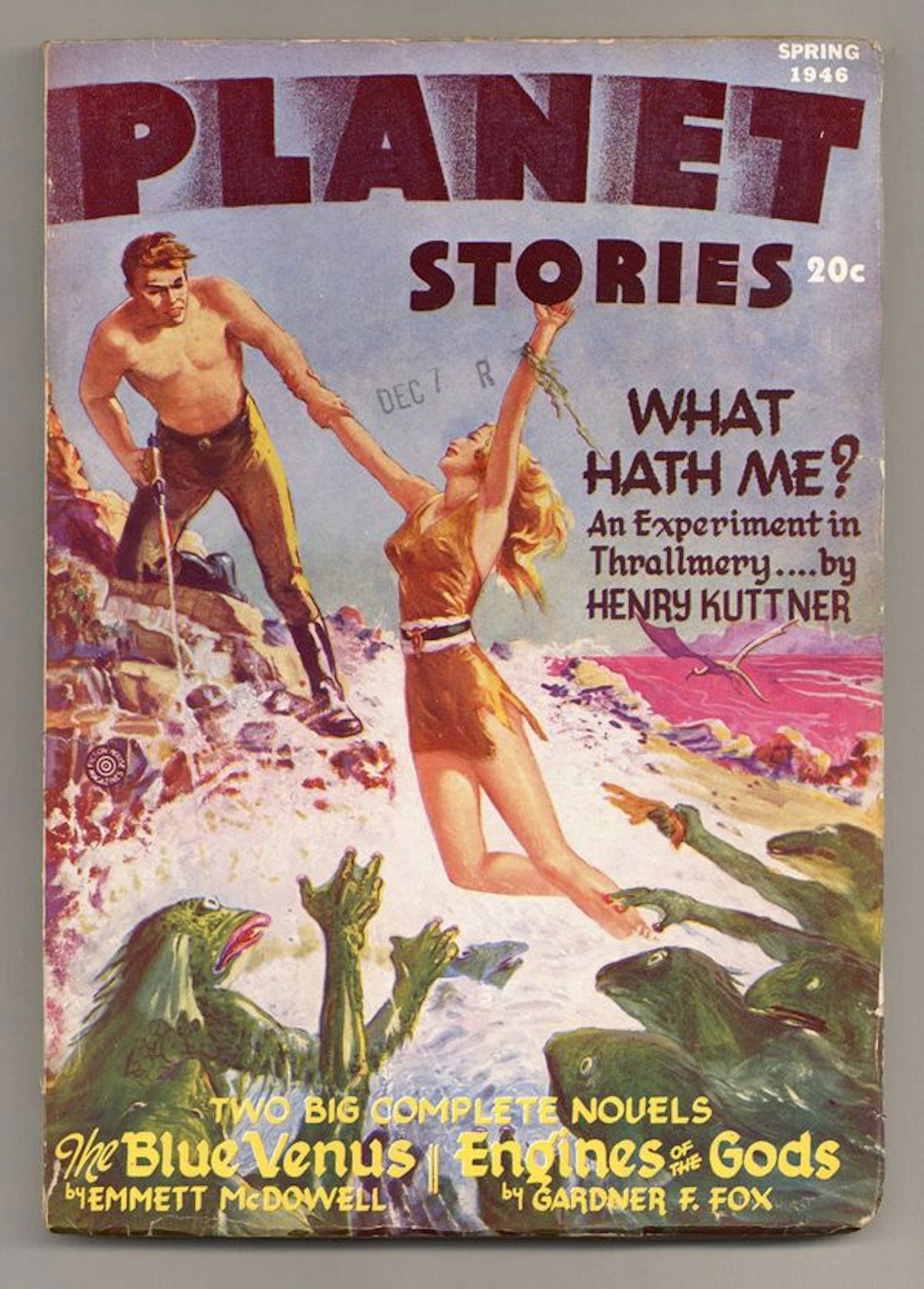 Planet Stories (1939-1955 Fiction House) Pulp Vol. 3 #2 VG 4.0