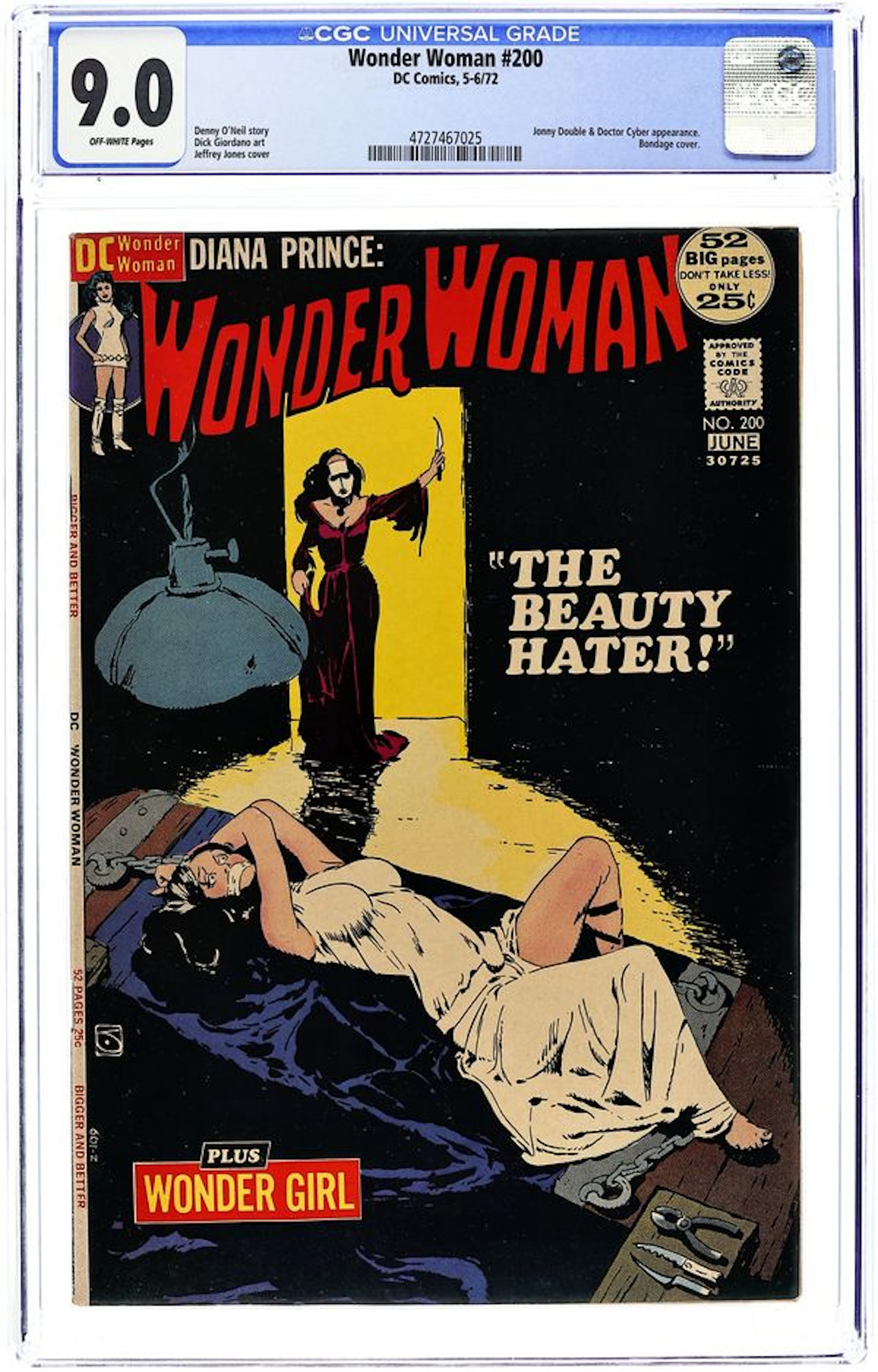 Wonder Woman (1942 1st Series DC) 200 CGC 9.0