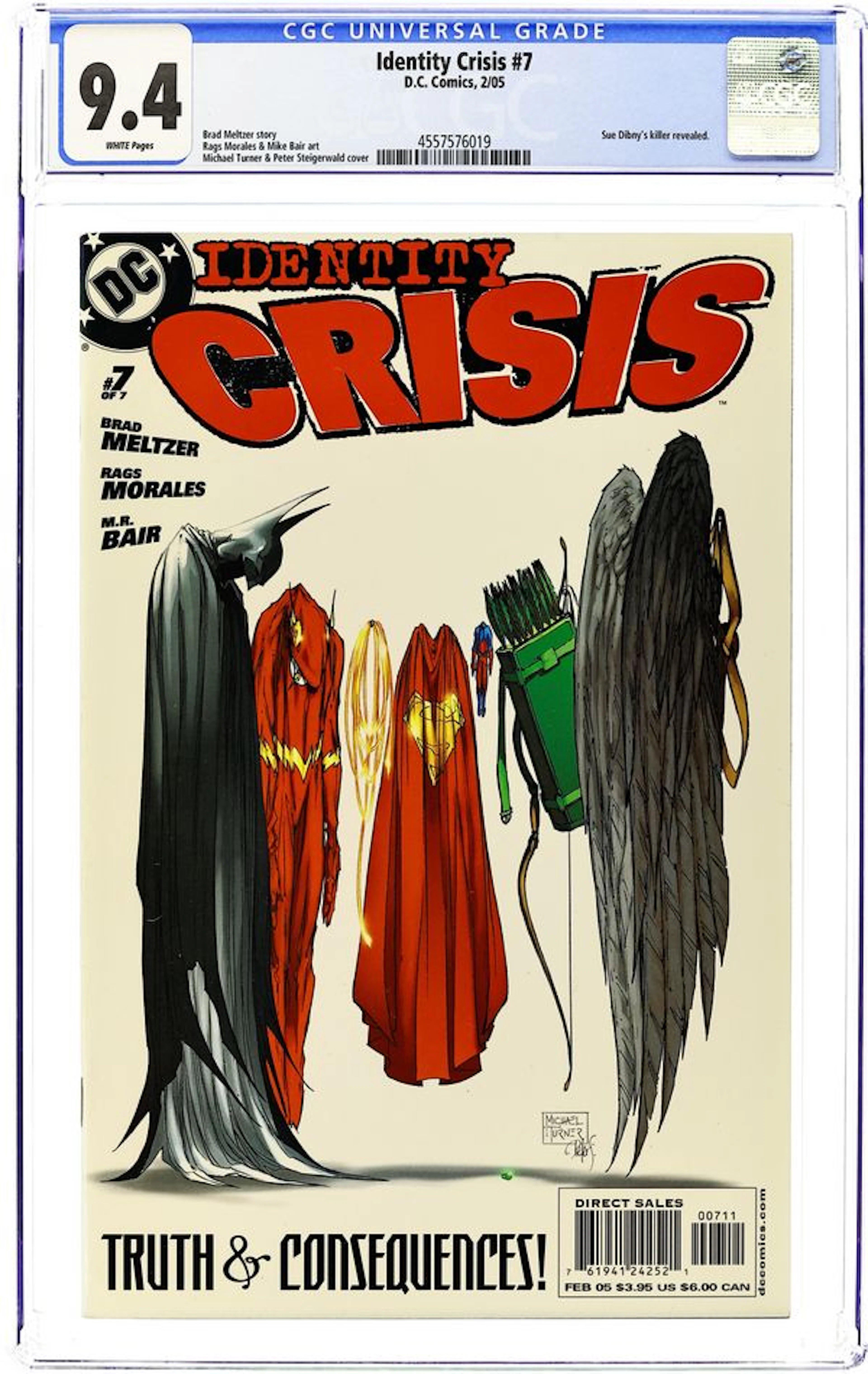 Identity Crisis (2004) 7A CGC 9.4