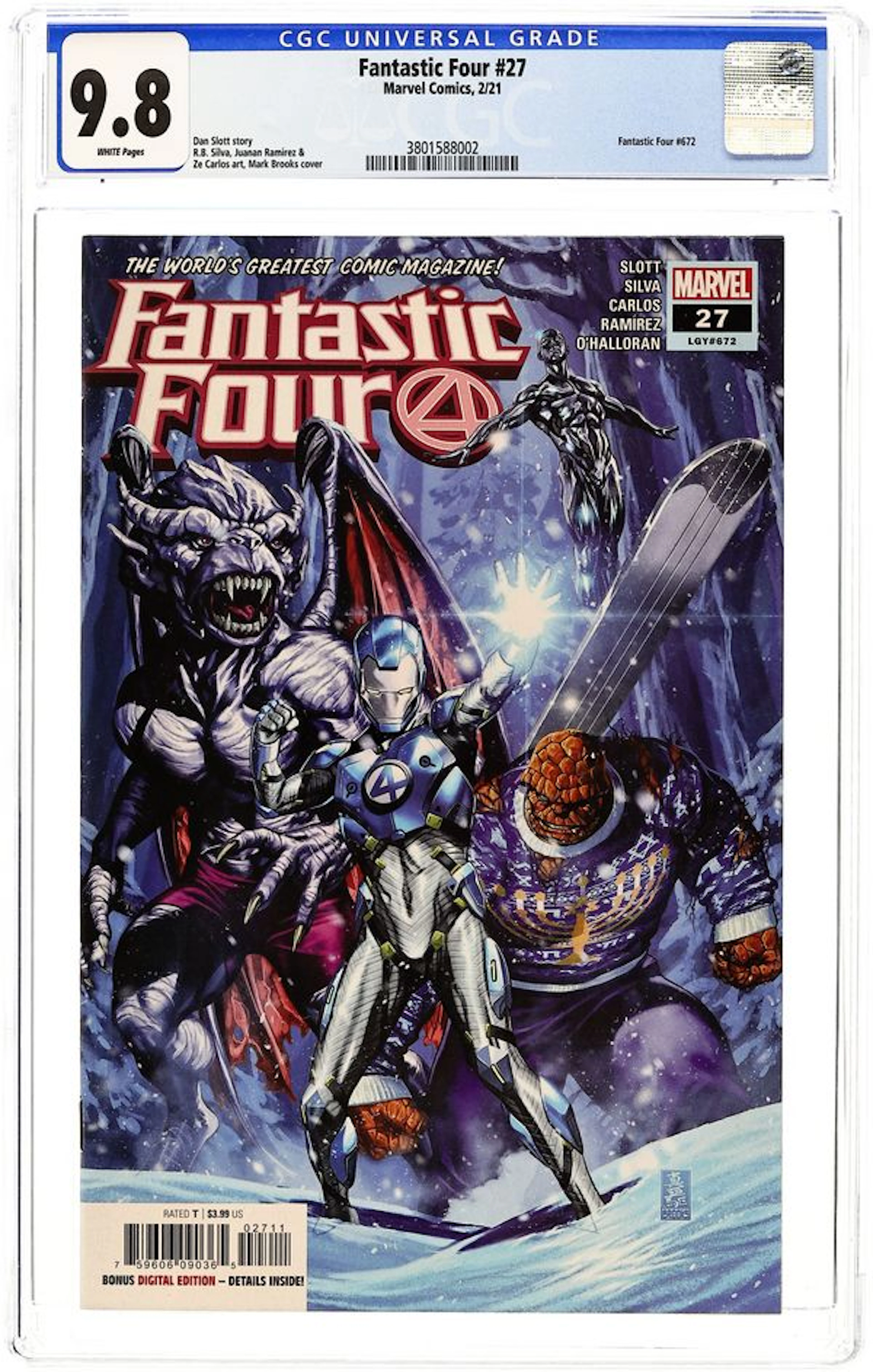 Fantastic Four (2018 6th Series) 27A CGC 9.8