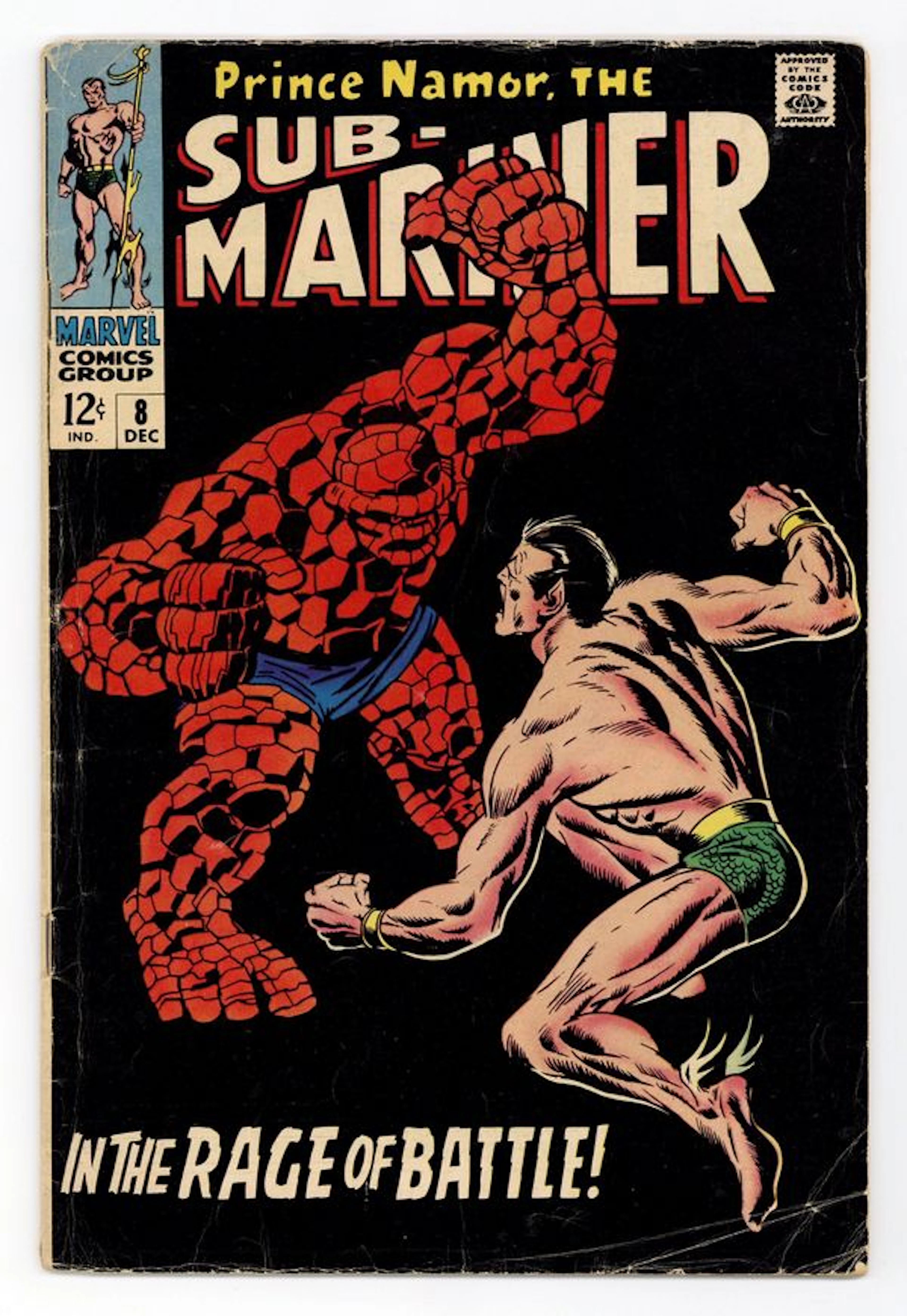 Sub-Mariner (1968 1st Series) 8 VG 4.0