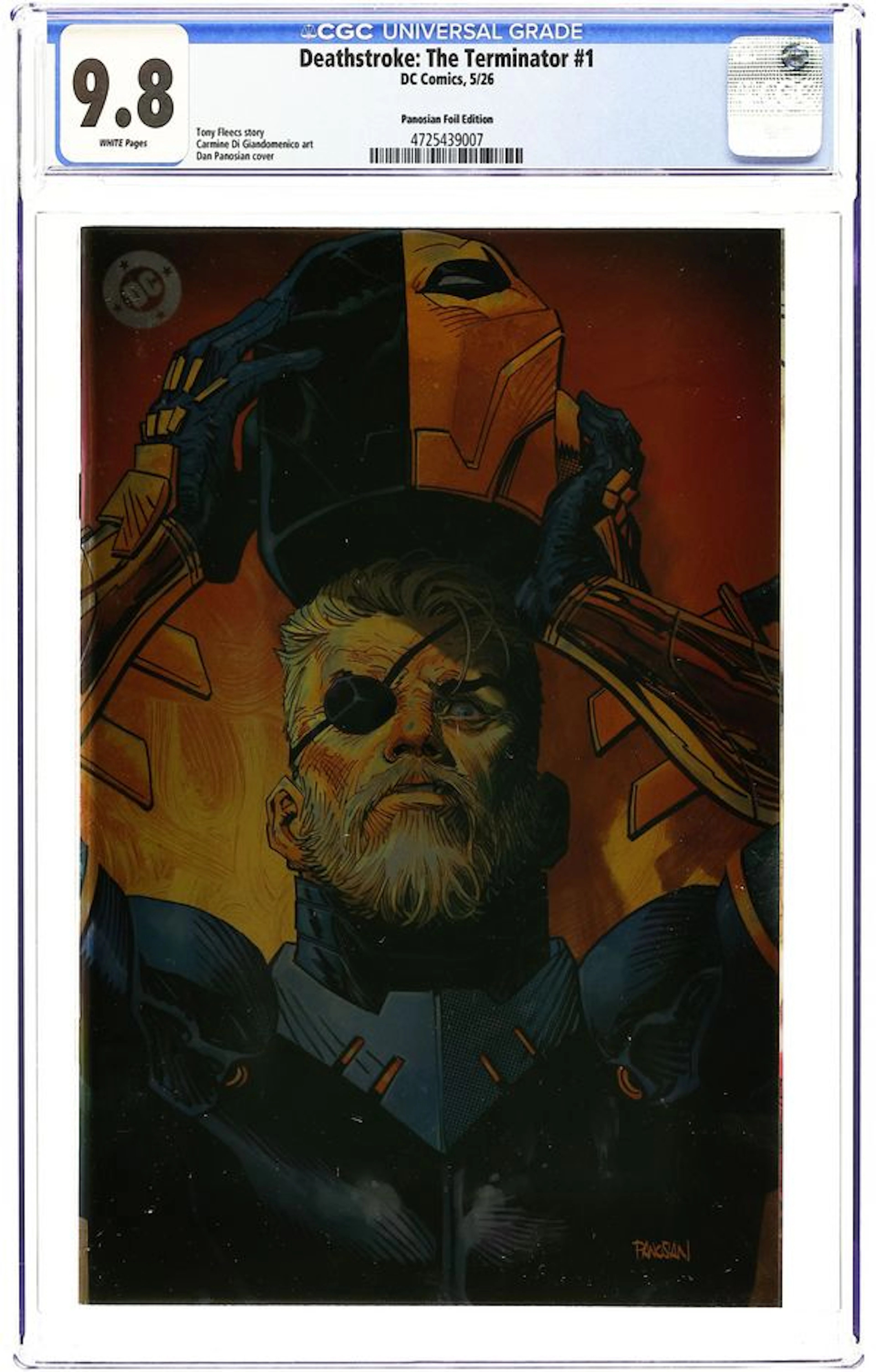Deathstroke the Terminator (2026 DC) 1E CGC 9.8