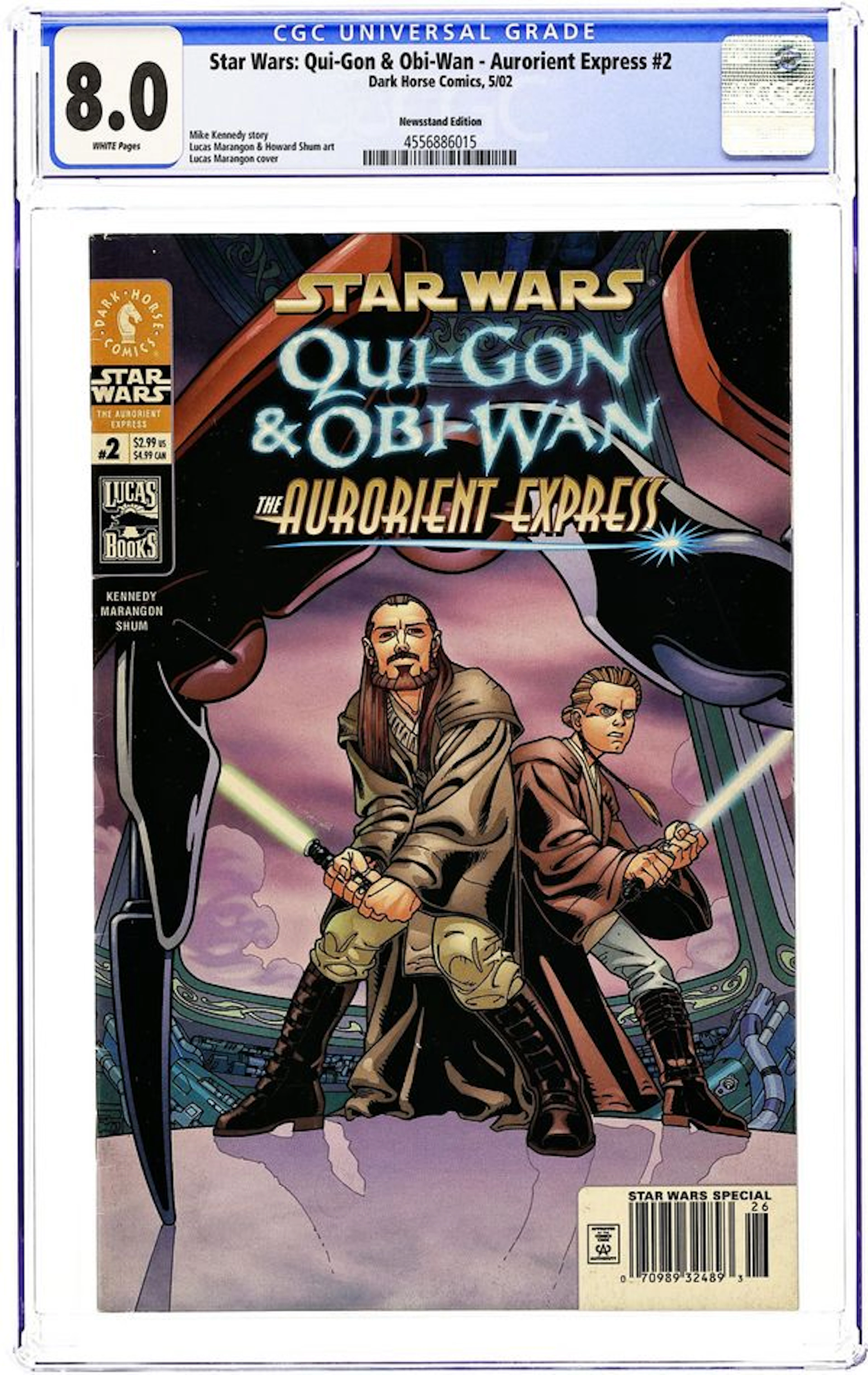 Star Wars Qui Gon and Obi Wan The Aurorient Express (2002 Dark Horse)
