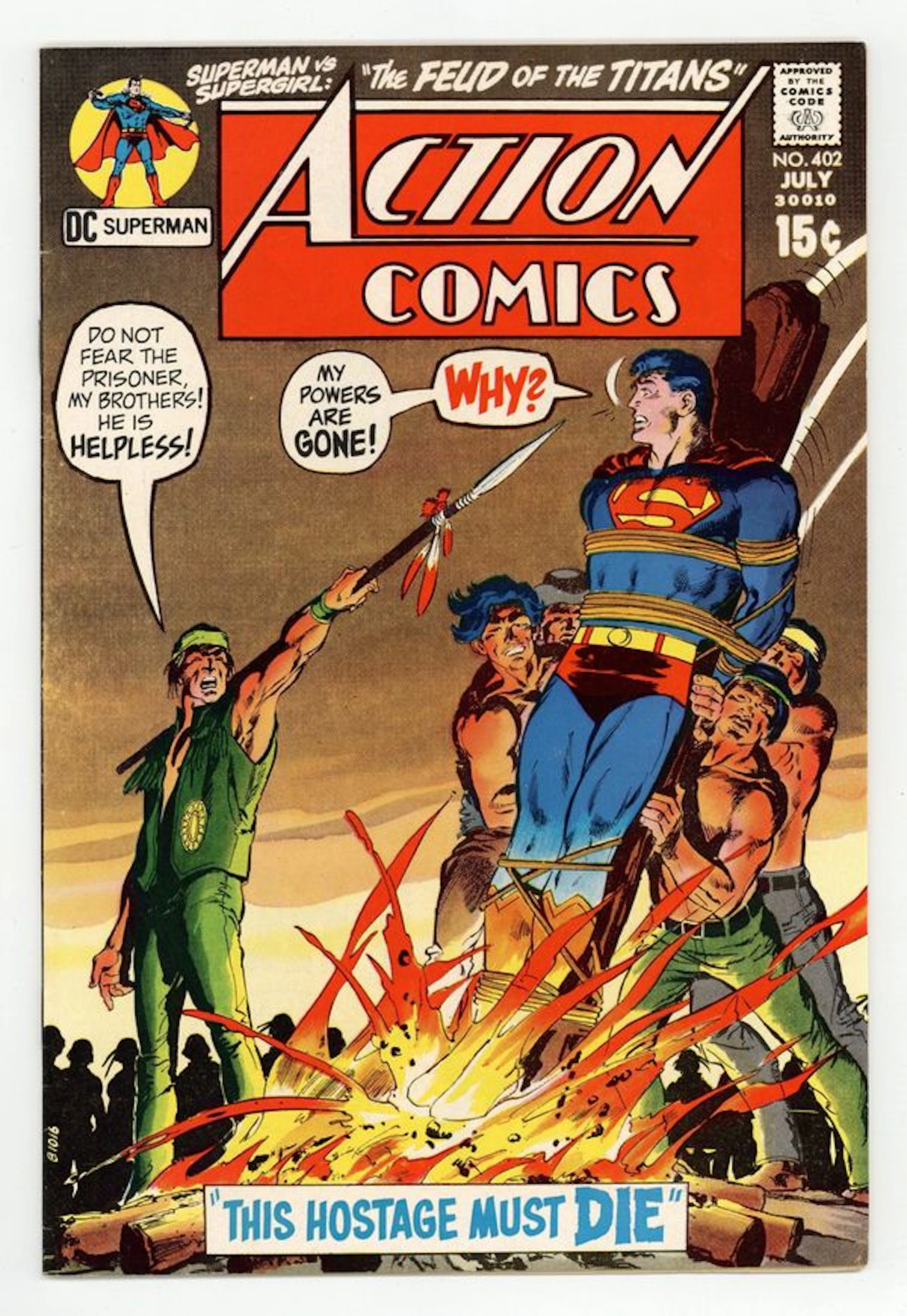 Action Comics (1938 DC) 402 VF+ 8.5