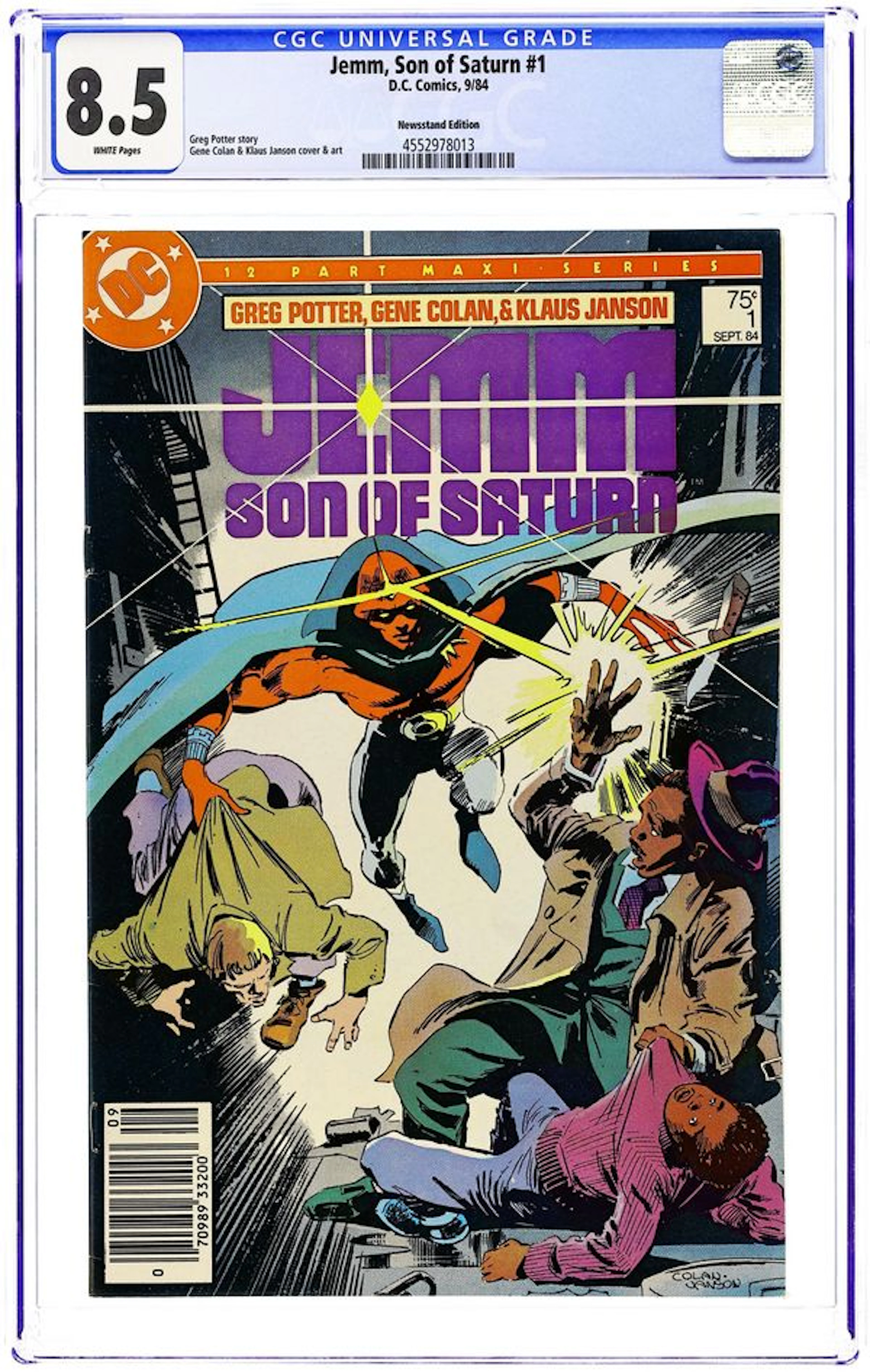 Jemm Son of Saturn (1984) 1N CGC 8.5