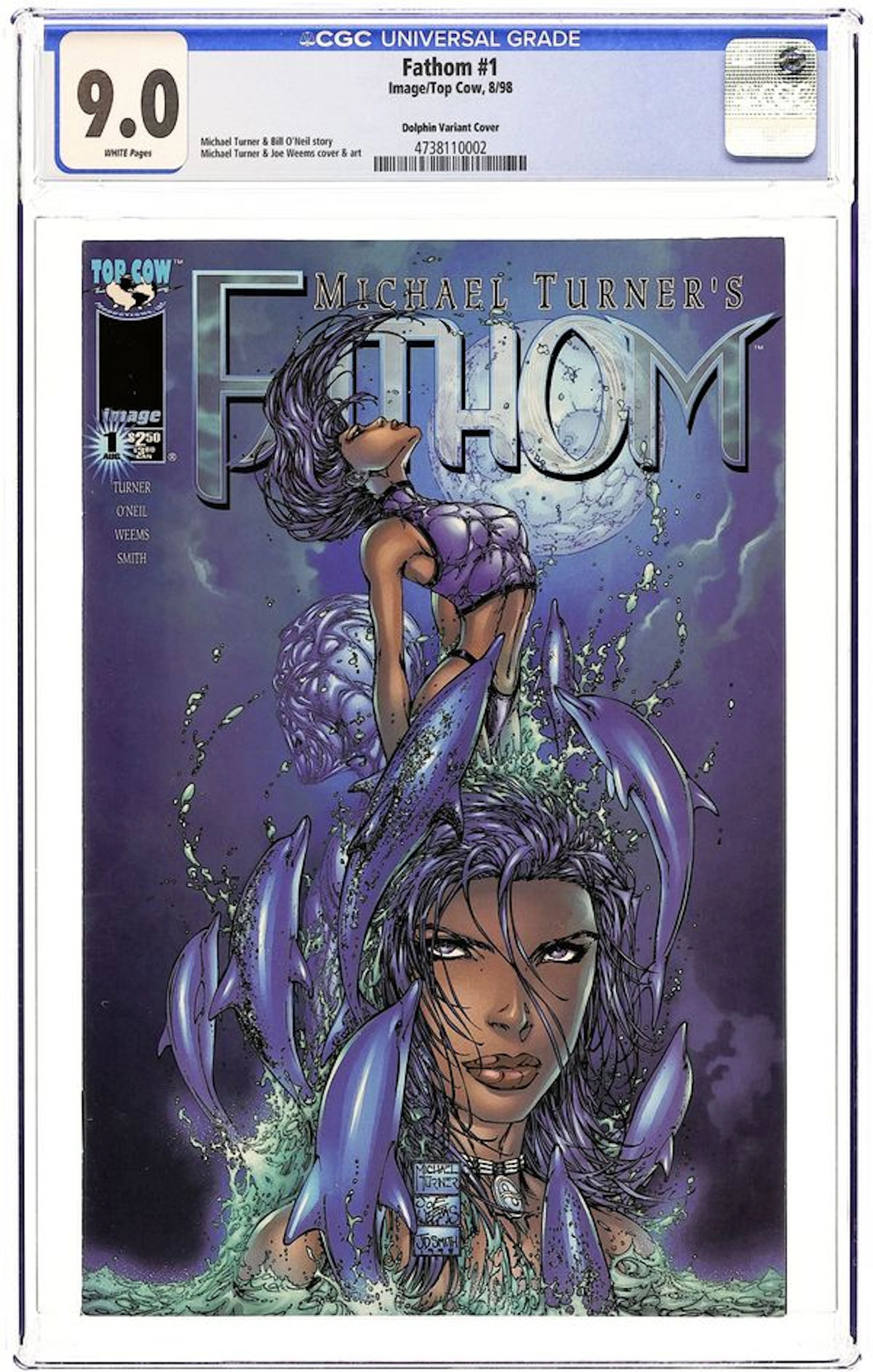 Fathom (1998 Image 1st Series) 1B CGC 9.0
